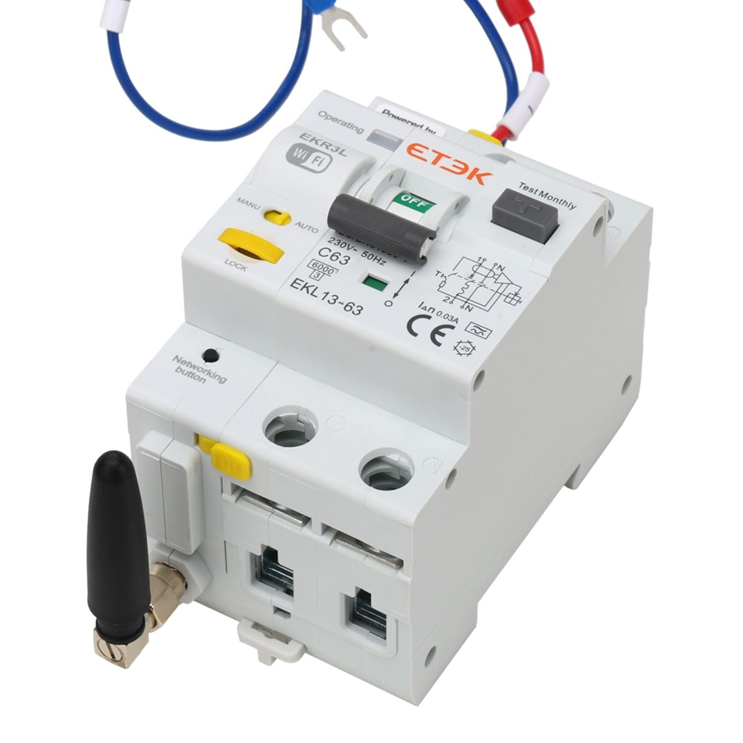 Differenziale Auto Riarmabile WIFI 63A 30mA - immagine 5