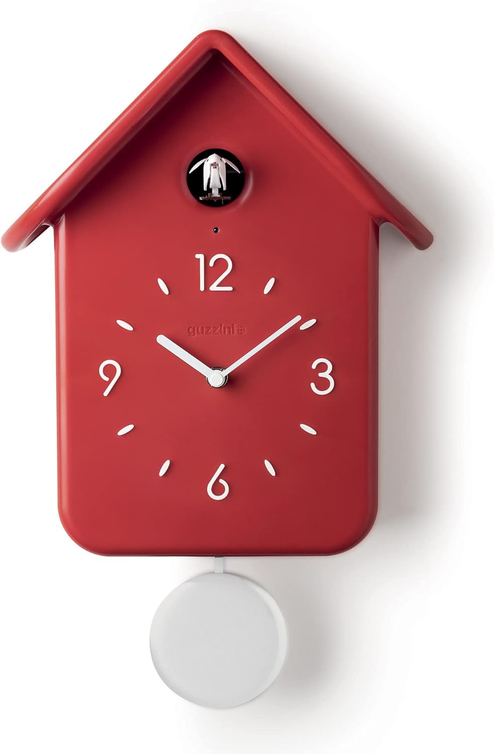 Guzzini Orologio Qq Home, Rosso