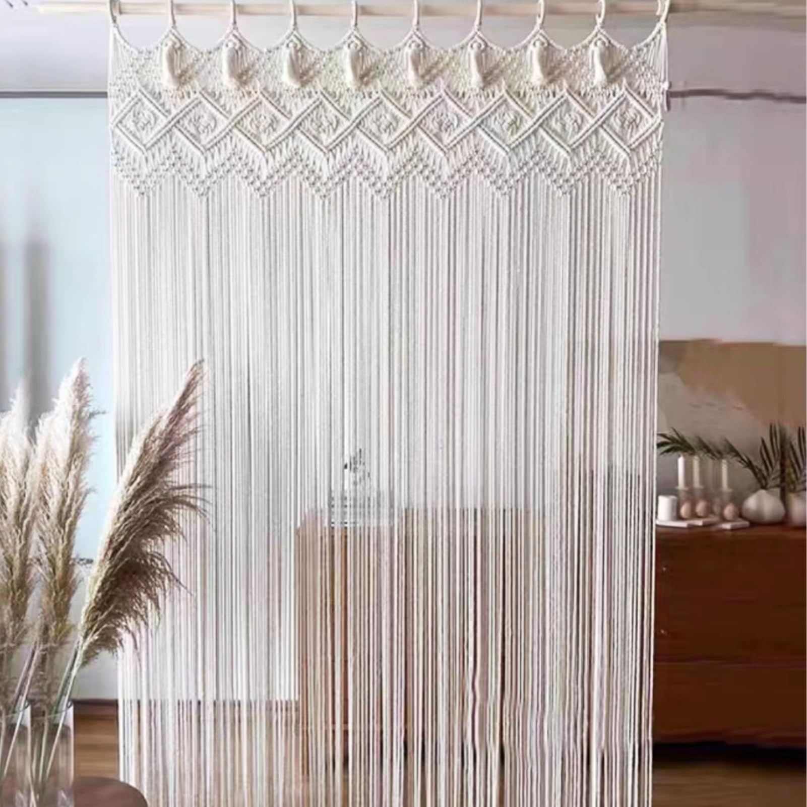 Arazzo in Macramè da Parete - Tenda Divisorio Boho