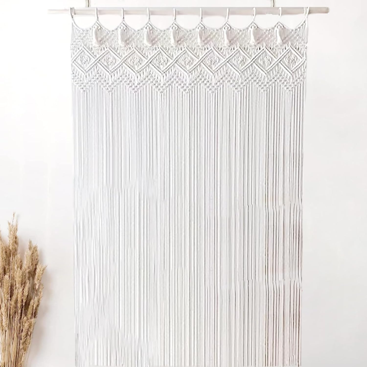 Arazzo in Macramè da Parete - Tenda Divisorio Boho - immagine 3