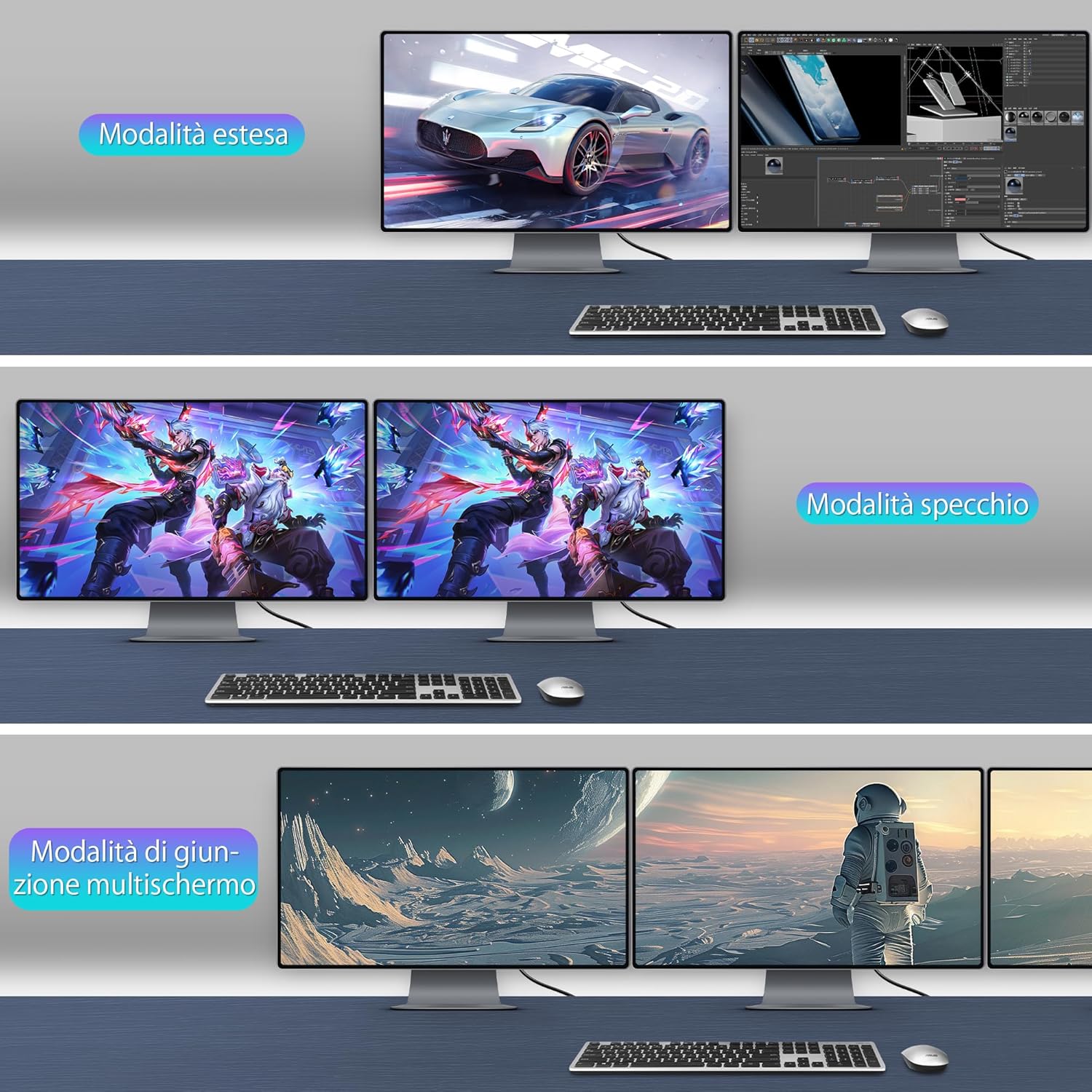 Ziknydo Cavo Thunderbolt 4 8K/4K 3 Metri - immagine 4