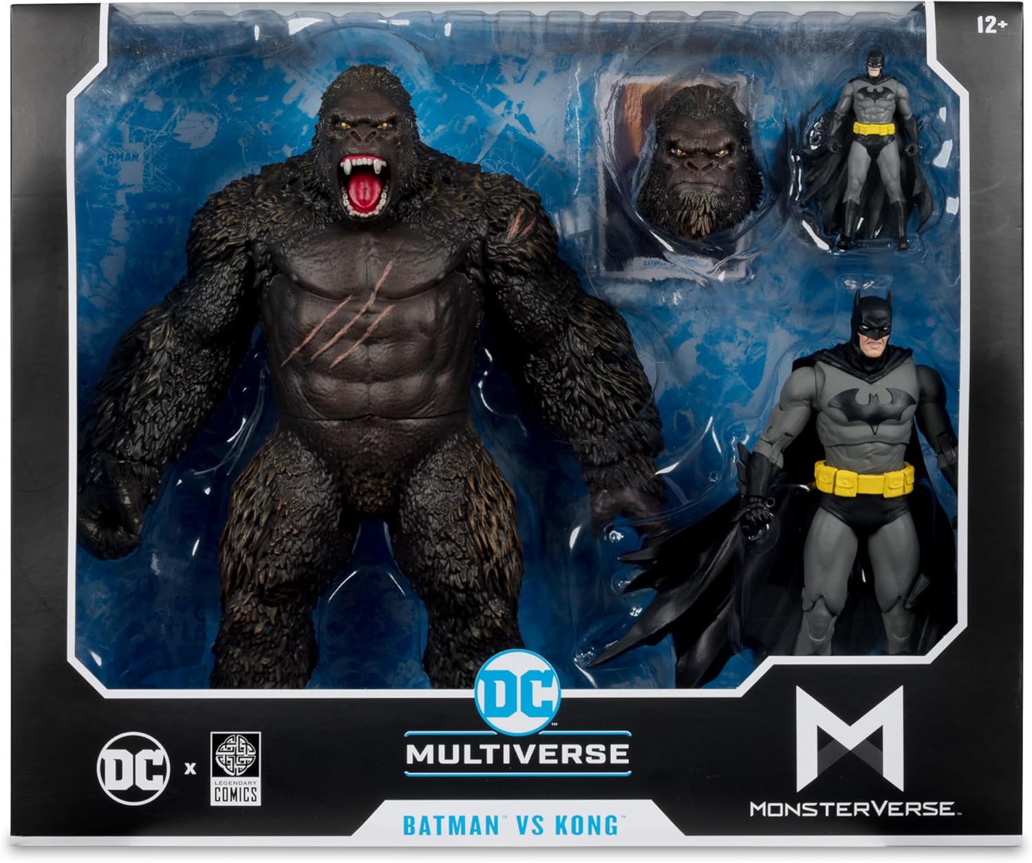 McFarlane Toys - DC Multiverse Batman vs Kong (2 pezzi) - immagine 12