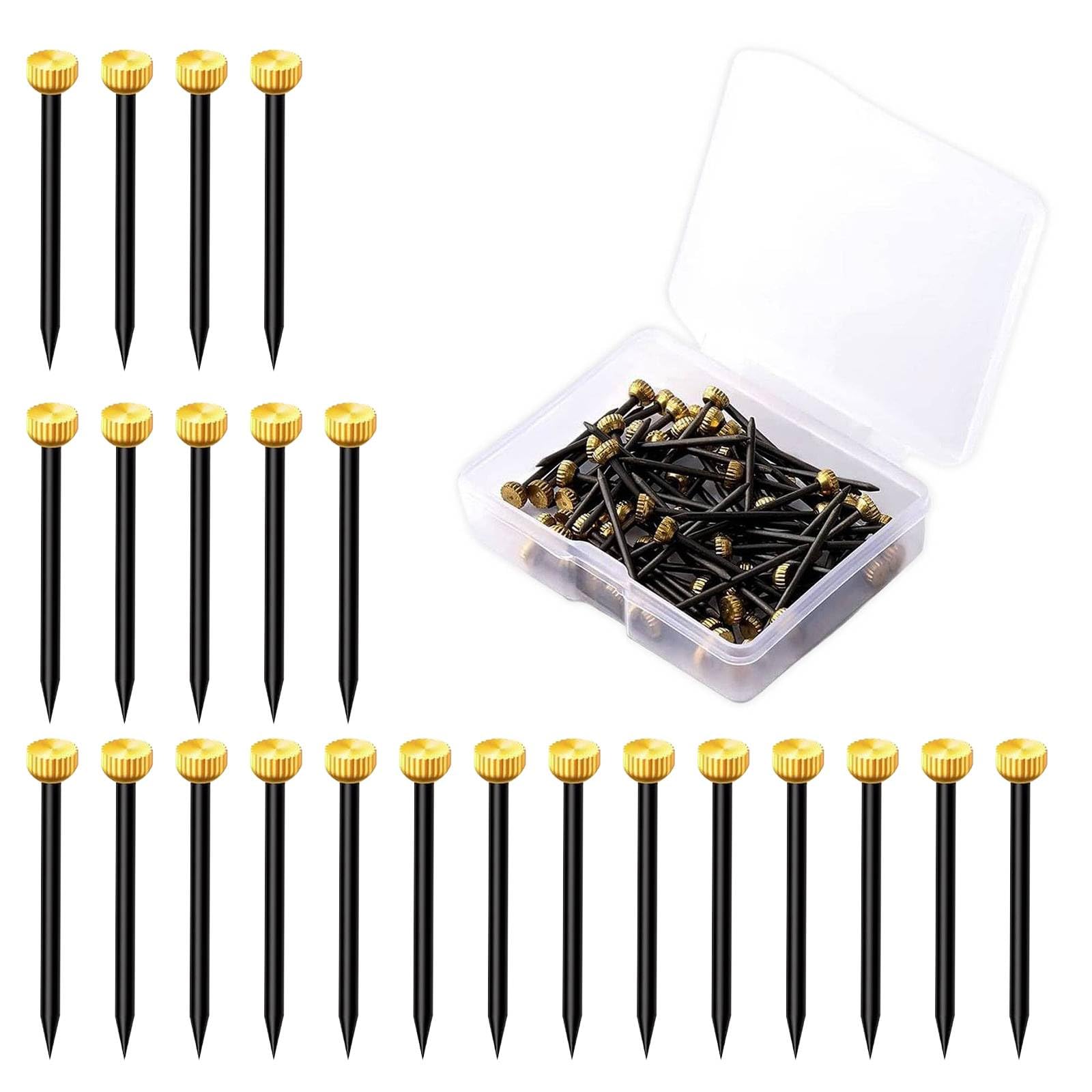 Set 50 Chiodi per Quadri in Ottone 2.5 cm