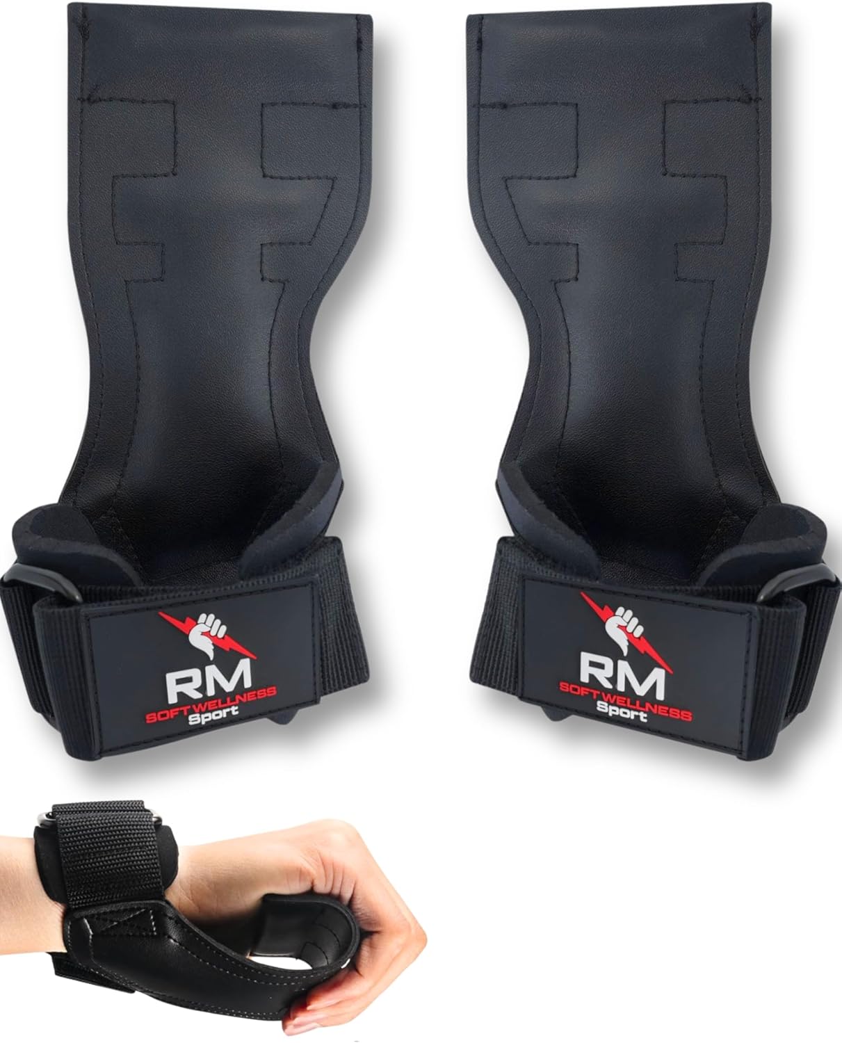 Straps Palestra Cinghie Sollevamento Pesi - immagine 1