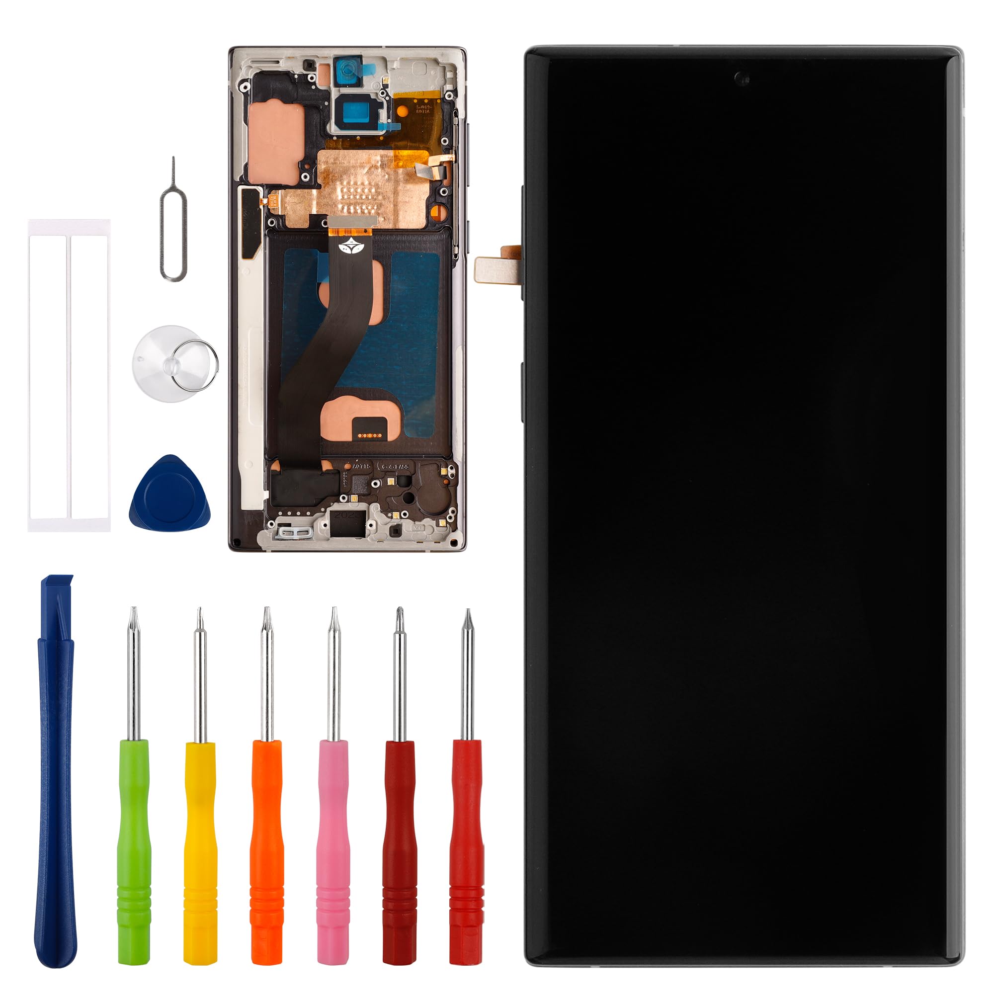 Vvsialeek Display OLED Ricambio Galaxy Note 10 [6.3"]