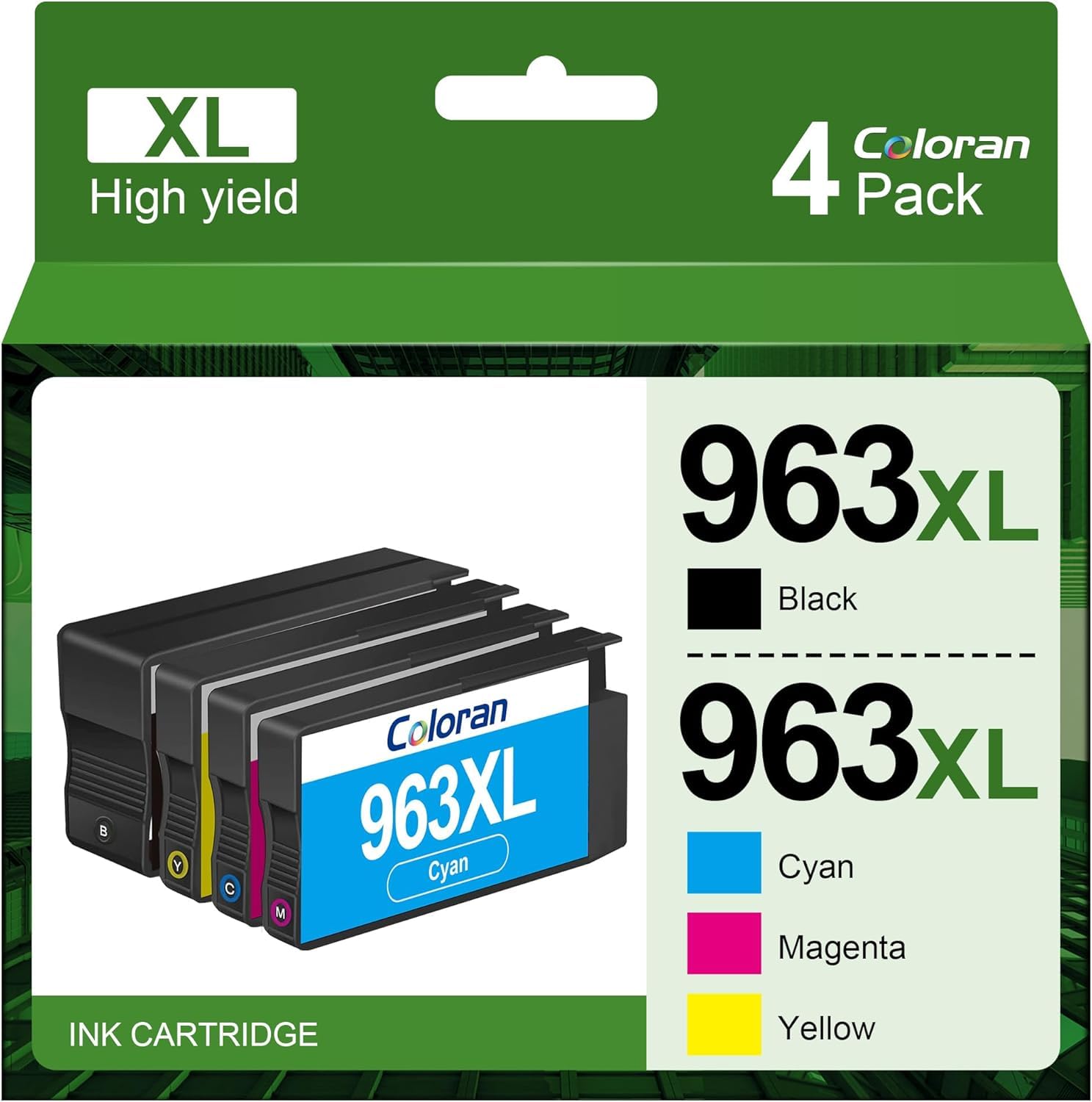 Coloran 963XL Cartucce Compatibili HP 963 XL Multipack