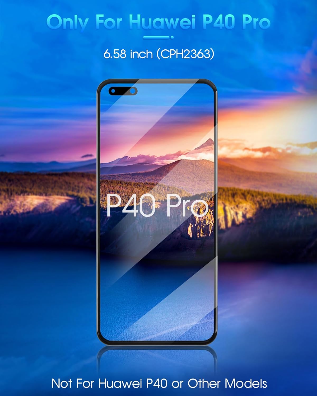 Schermo LCD per Huawei P40 PRO 6.58" - immagine 2