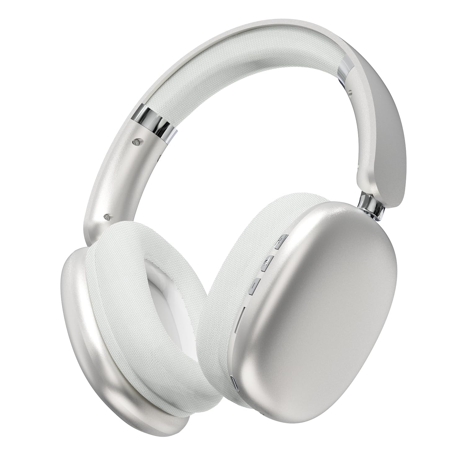 Cuffie Bluetooth Over-Ear Hi-Fi Stereo 30h, Argento