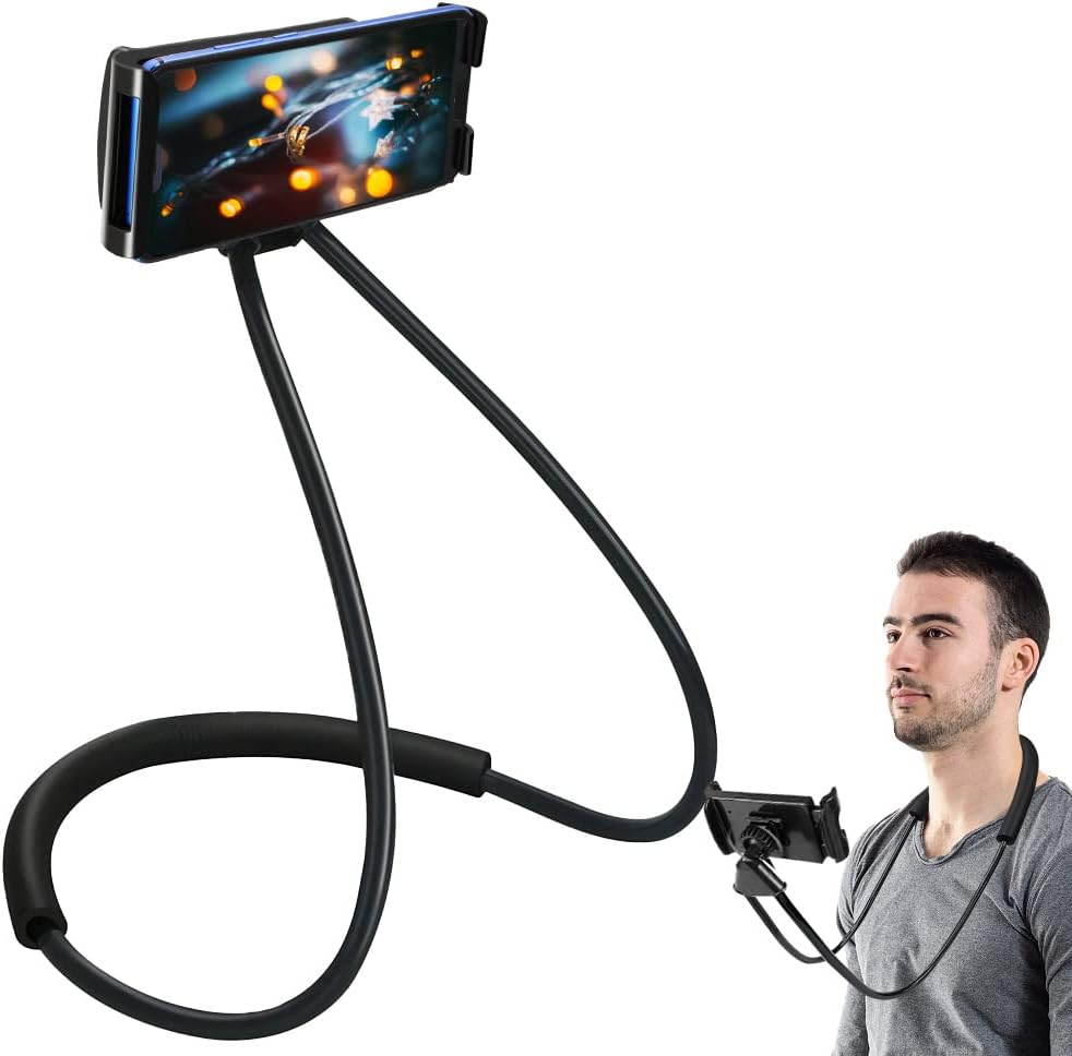 Dousella Supporto Cellulare Universale da Collo, Nero - immagine 1
