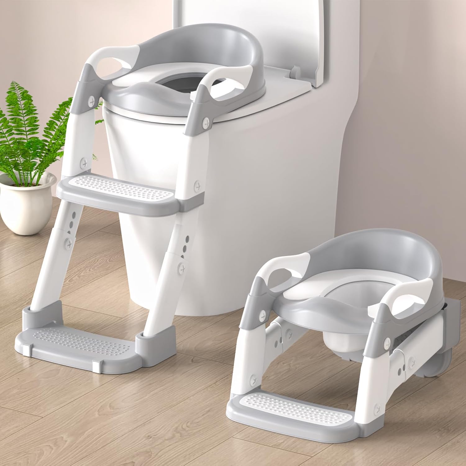 Riduttore WC Bambini con Scaletta 3 in 1 - immagine 2