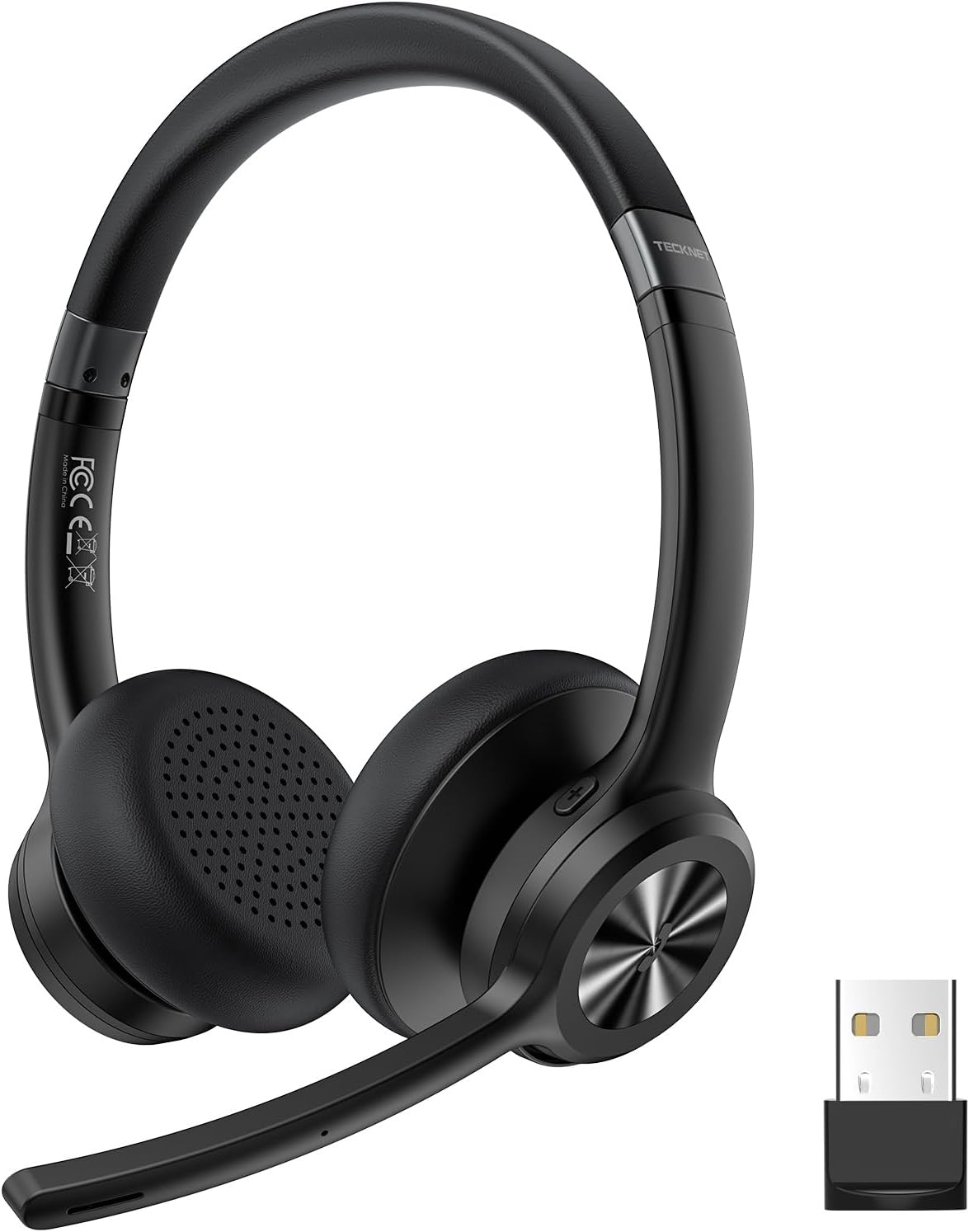 Tecknet Cuffie Bluetooth con Microfono e ANC - immagine 1