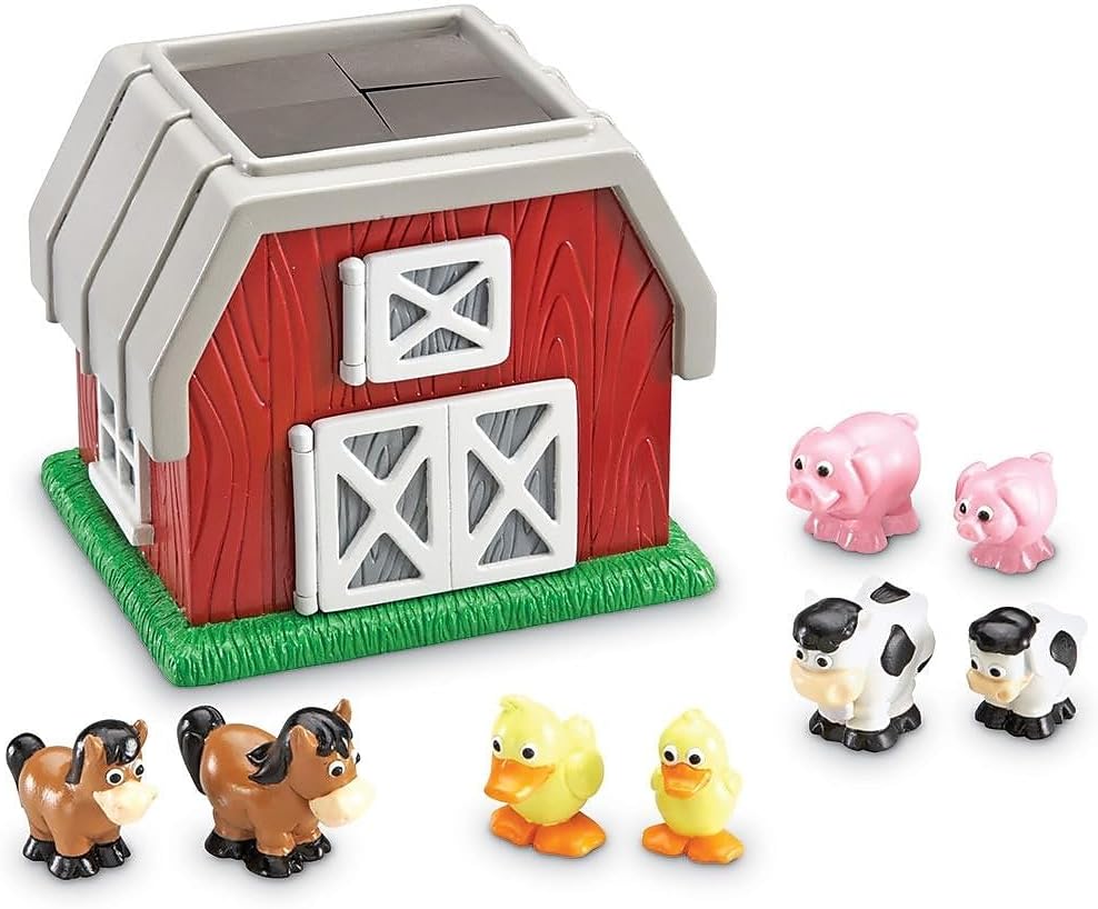 Learning Resources Figurine Hide and Go Moo (set da 9) - immagine 4