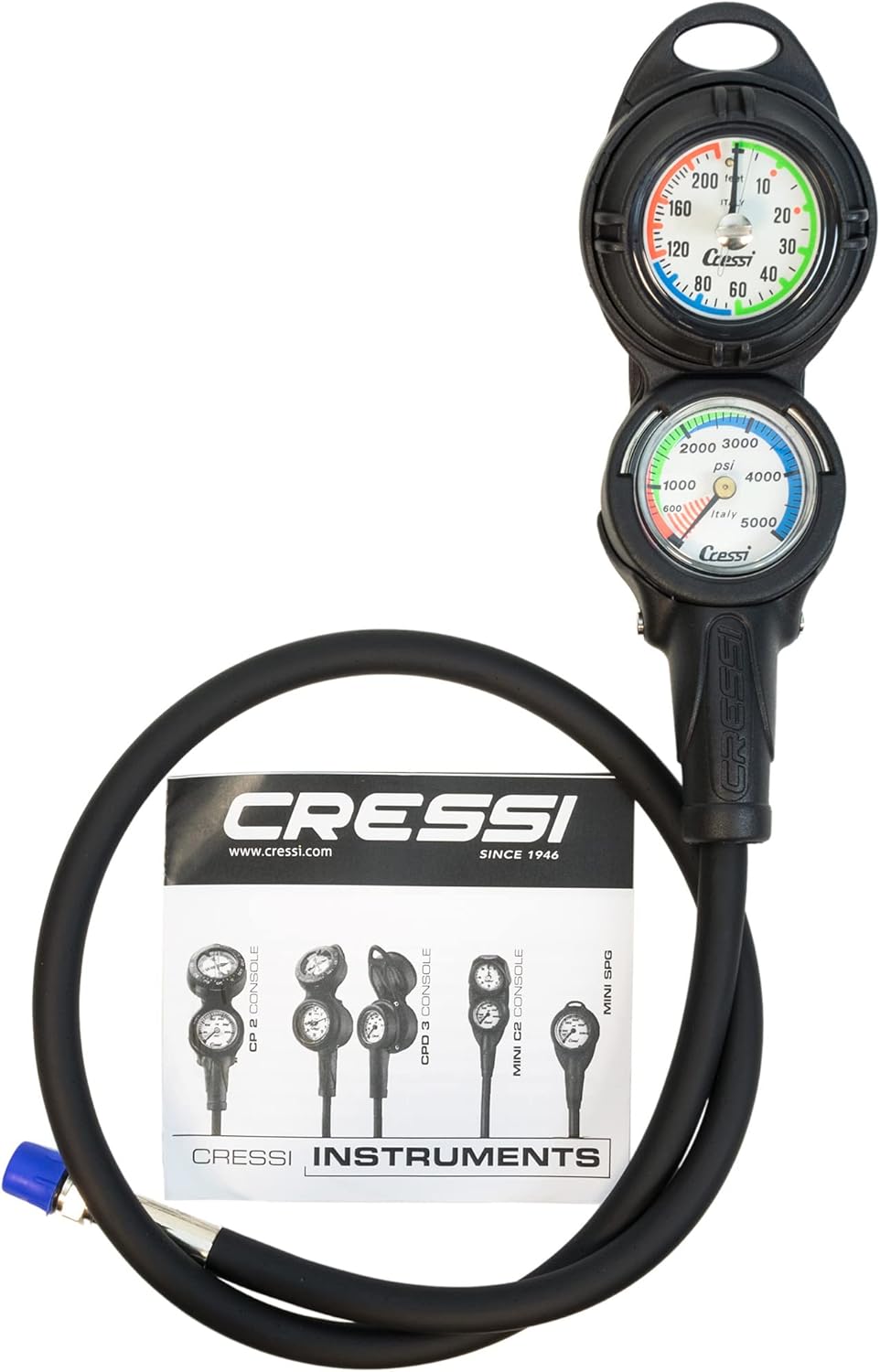 Cressi Console PD2 Pressure + Depth Gauge per Immersioni - immagine 2