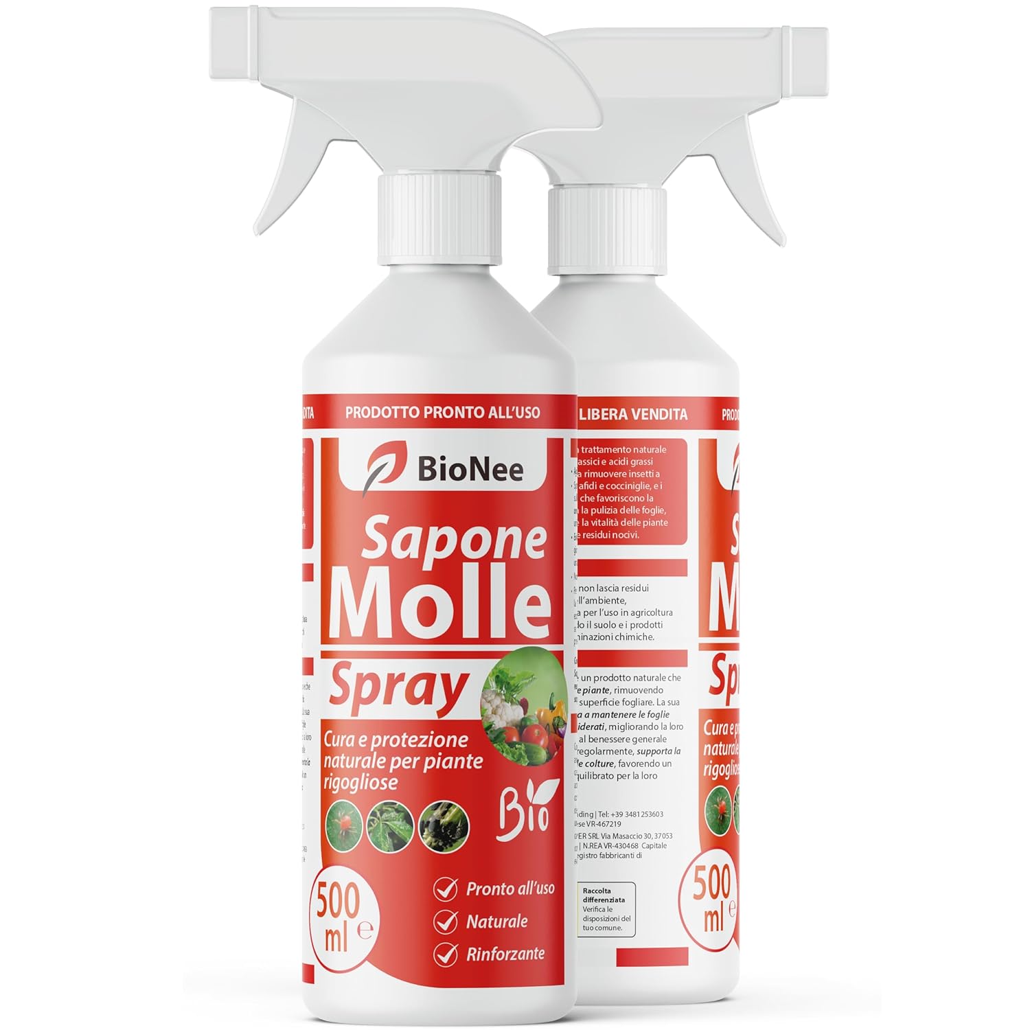 Sapone Molle Potassico Spray 500 ml - immagine 1