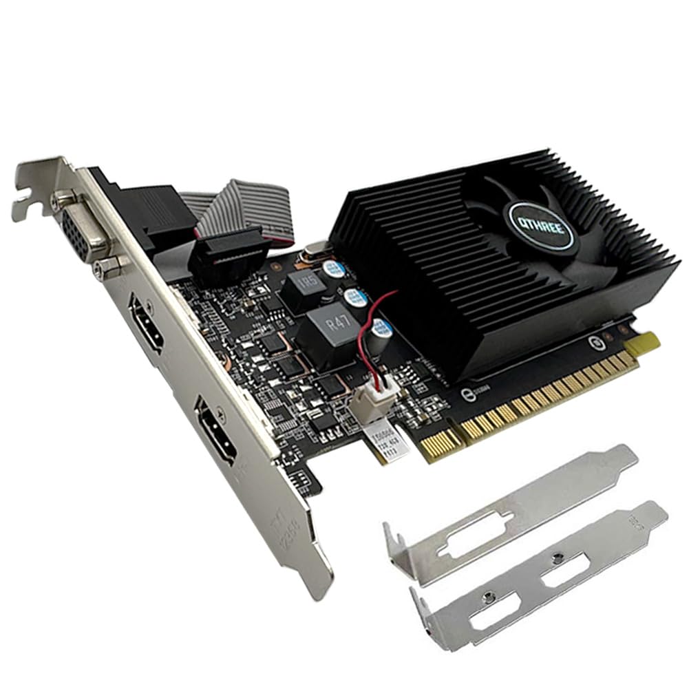 Qthree Scheda Grafica GT 730 4GB DDR3 128 bit