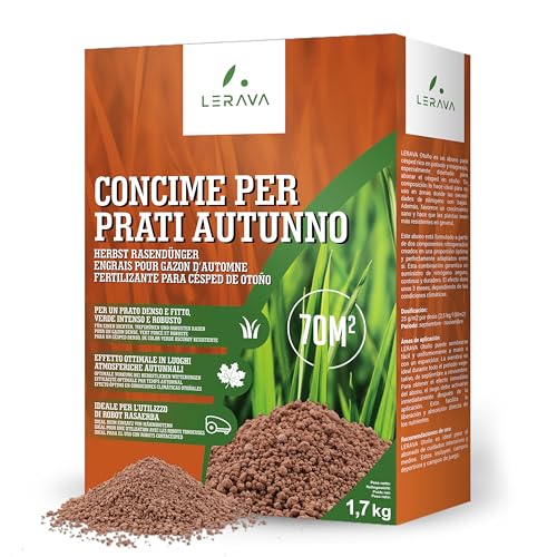 Lerava AUTUNNO Concime Prato Rinverdente 70m²
