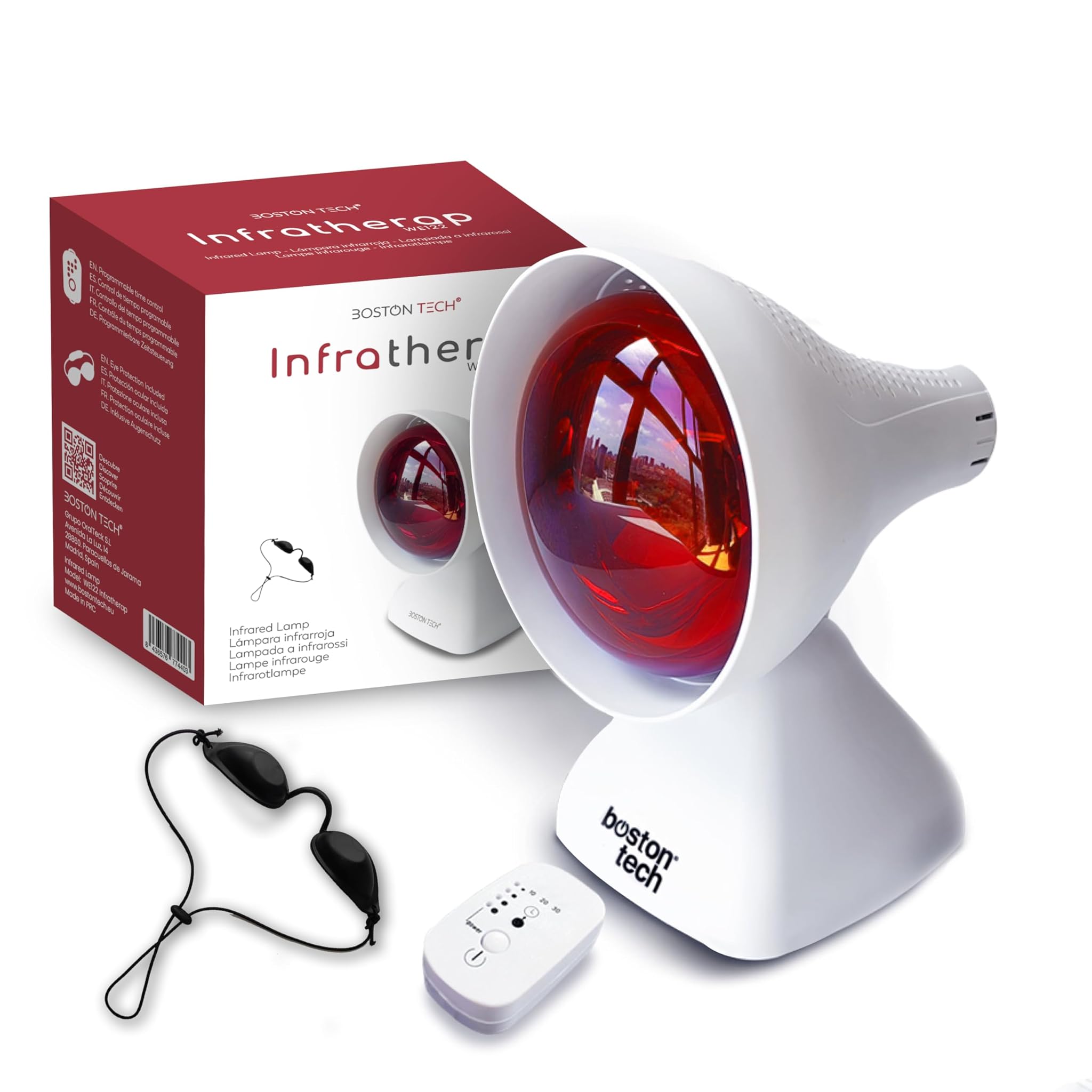 Boston Tech WE122 Lampada Infrarossi Fisioterapia 200W