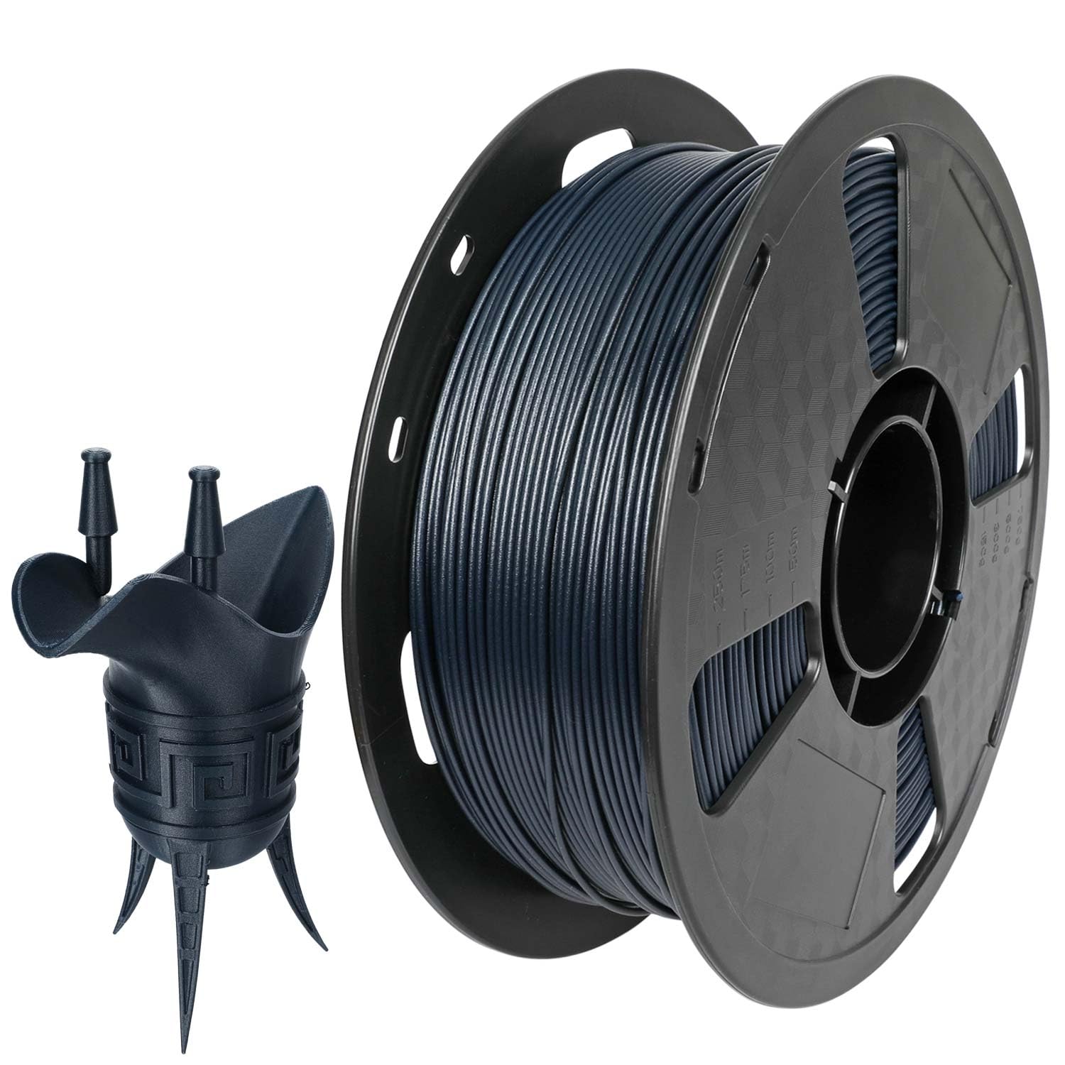 CC3D Filamento in fibra di carbonio PETG blu indaco 1,75 mm 1 kg stampante 3D PETG bobina in fibra di carbonio materiale per stampa 3D PETG CF filamento blu indaco