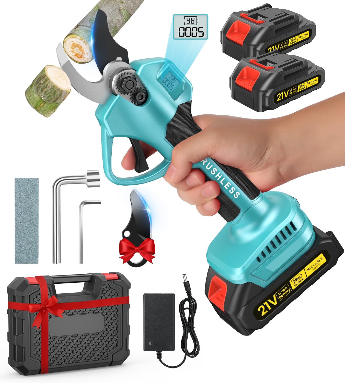 Forbici Potatura a Batteria 1000W 35mm