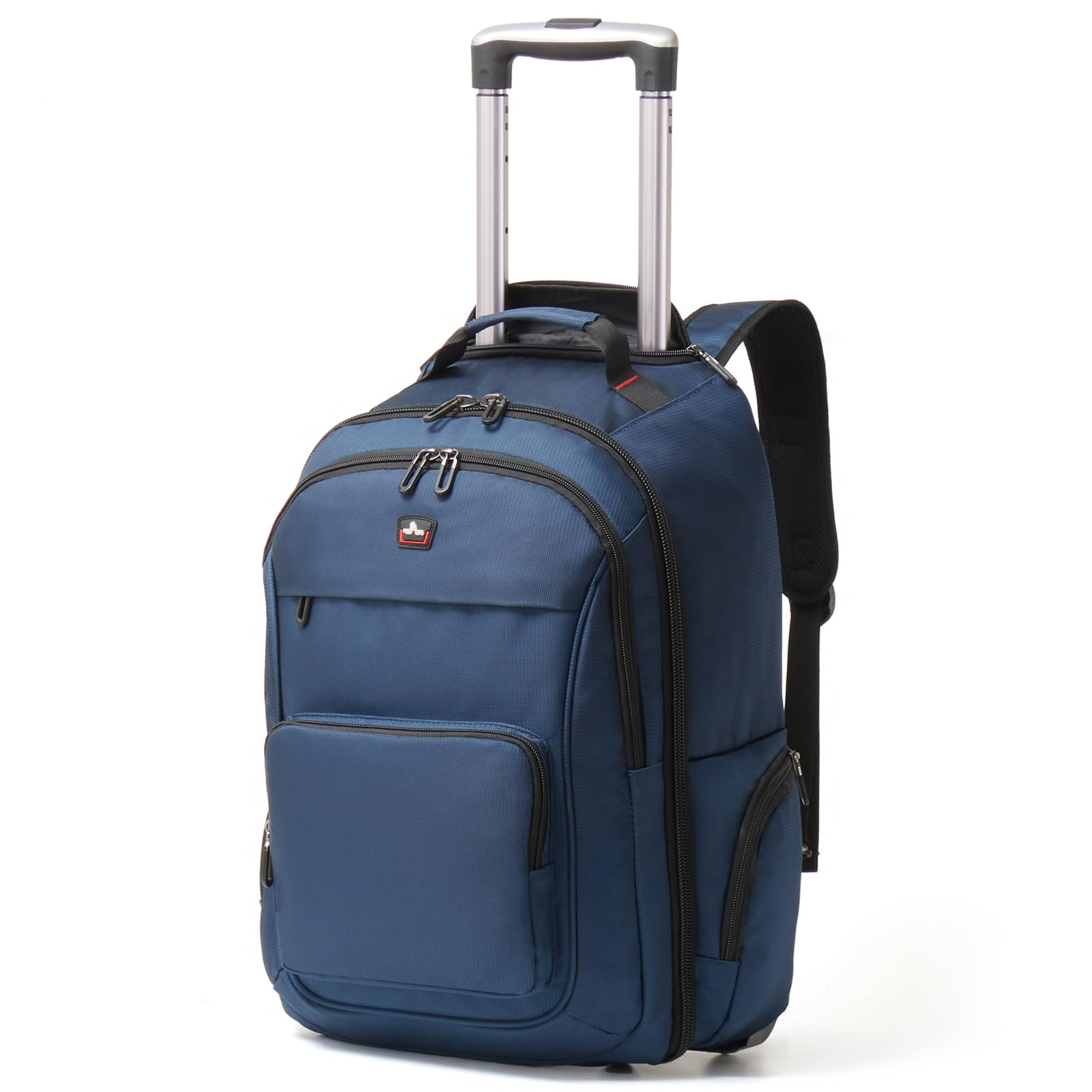 WIRABO Zaino con Ruote - Trolley 15.6 pollici