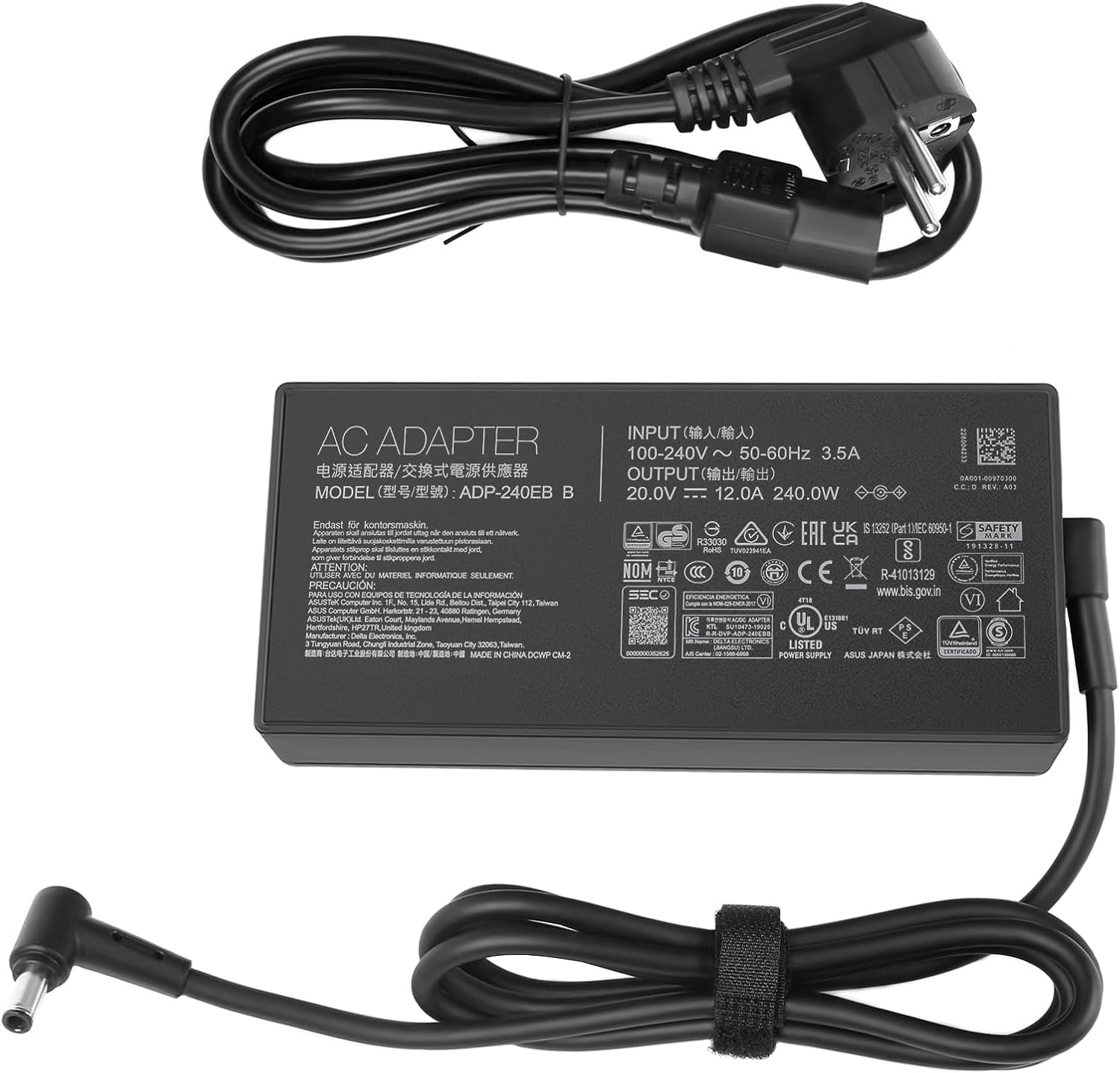 Caricatore 240W per Asus TUF Gaming e ROG Zephyrus - immagine 2