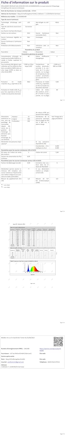 Otren Plafoniera LED Soffitto 48W Rotonda 4000K - immagine 10