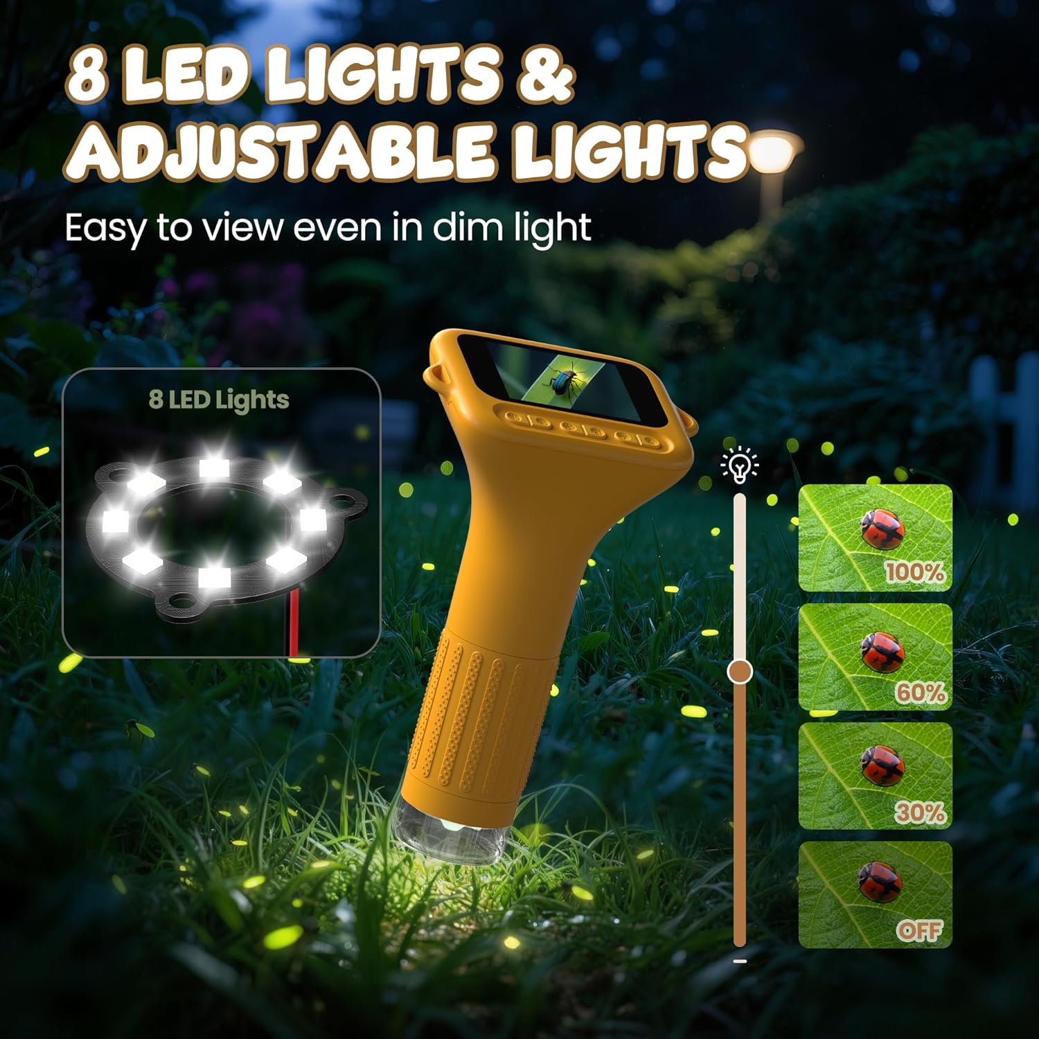 Microscopio Digitale Portatile 1000X per Bambini - immagine 7