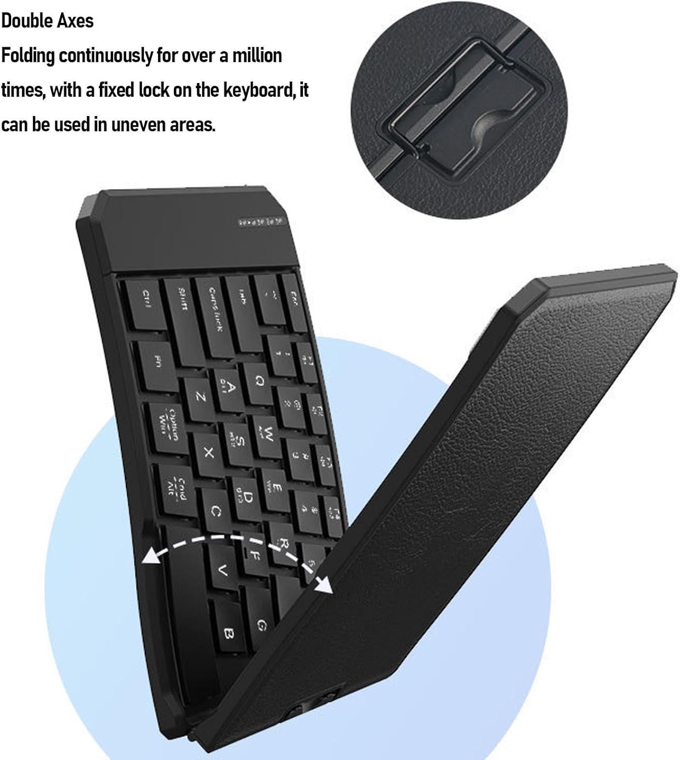 Tosuny Tastiera Ergonomica Piegabile Bluetooth 5.0 - immagine 7