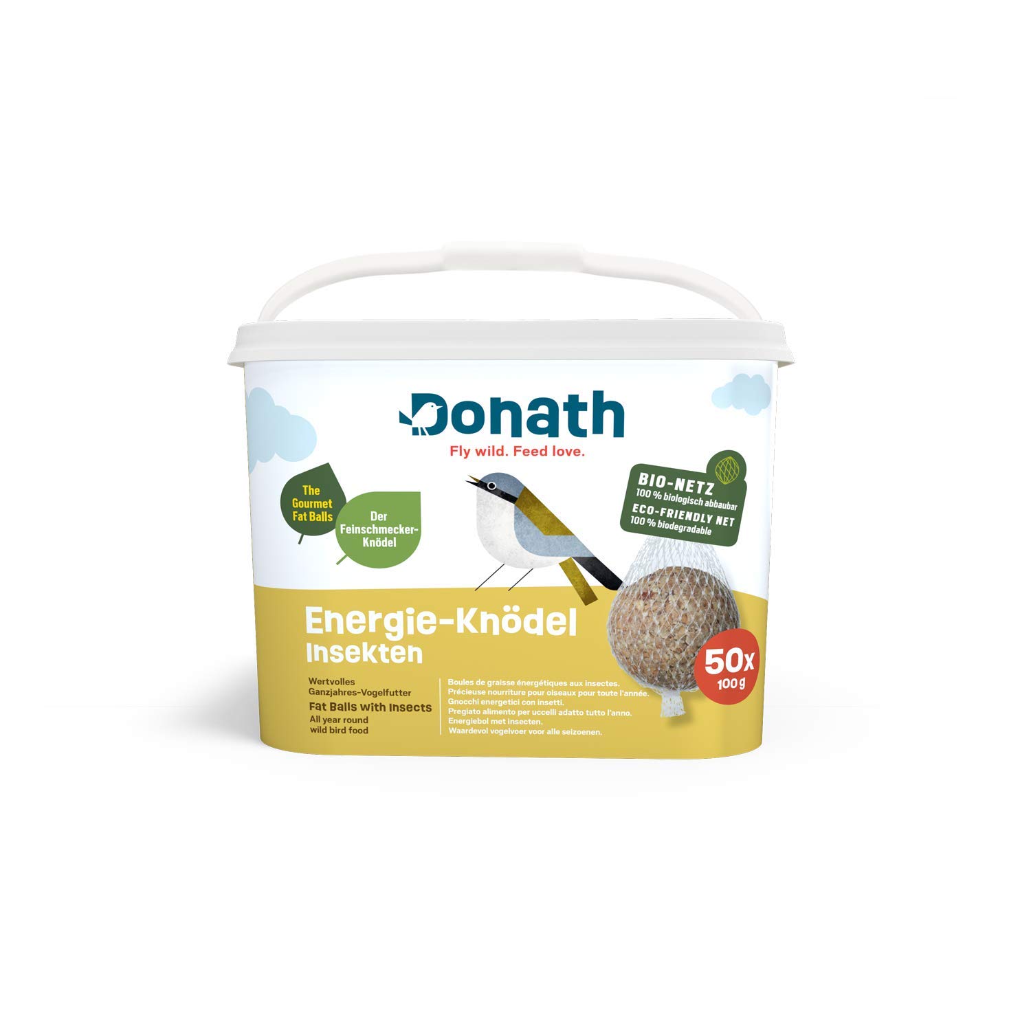 Donath Gnocco Energetico con Insetti BIO - 100g