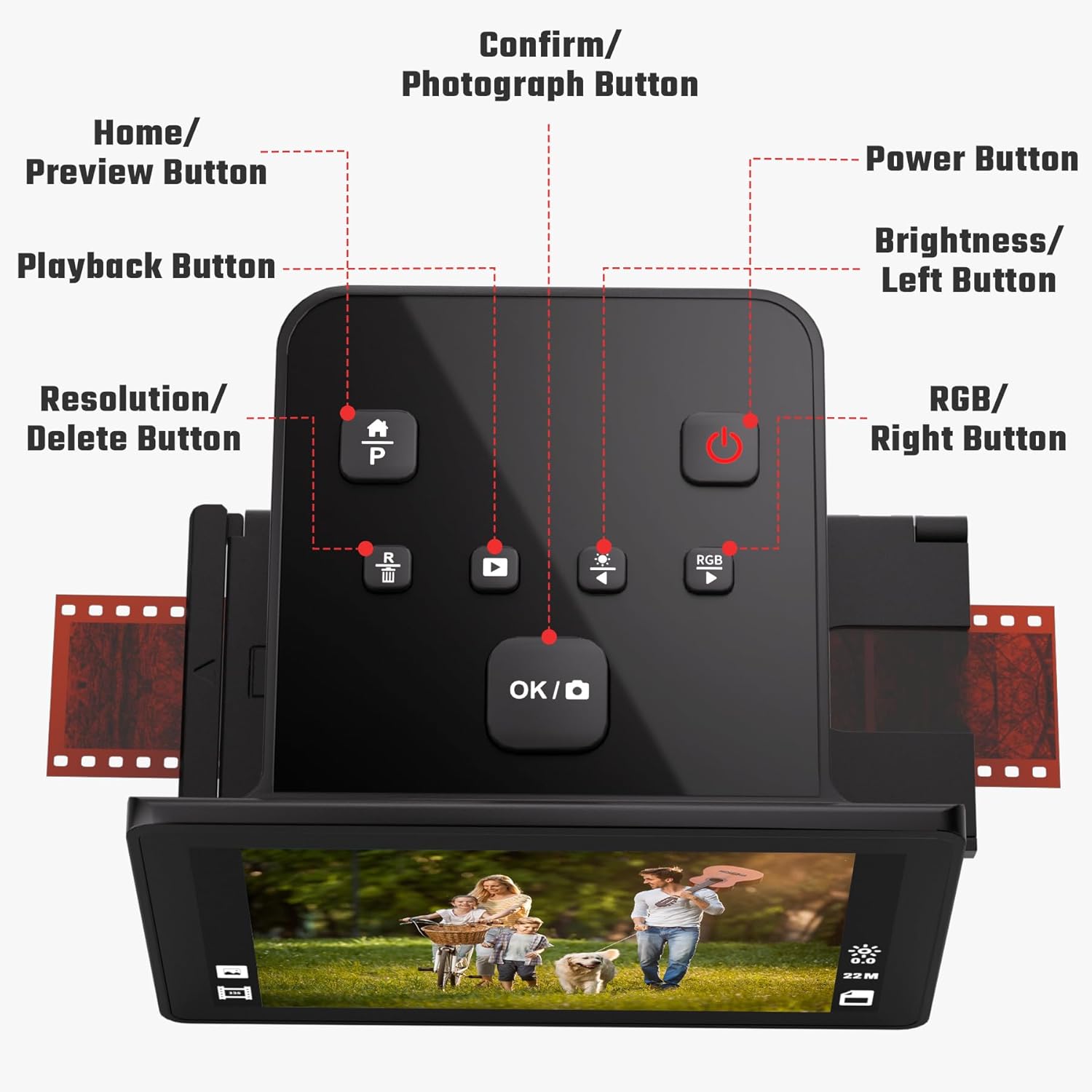 Scanner Digitale per Film e Diapositive 22 MP - immagine 2