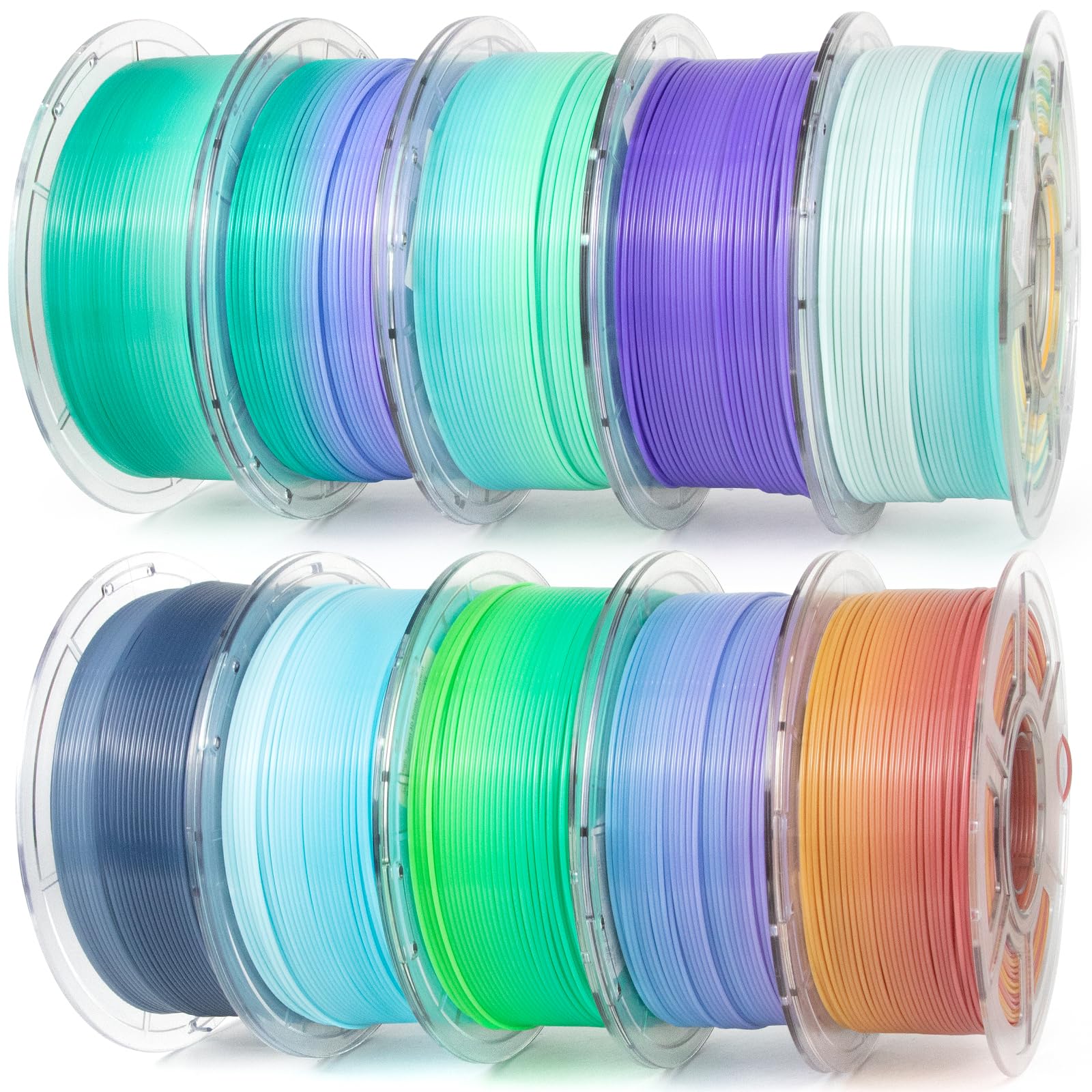 Iemai PETG Filamento 1.75mm 10Kg Traslucido