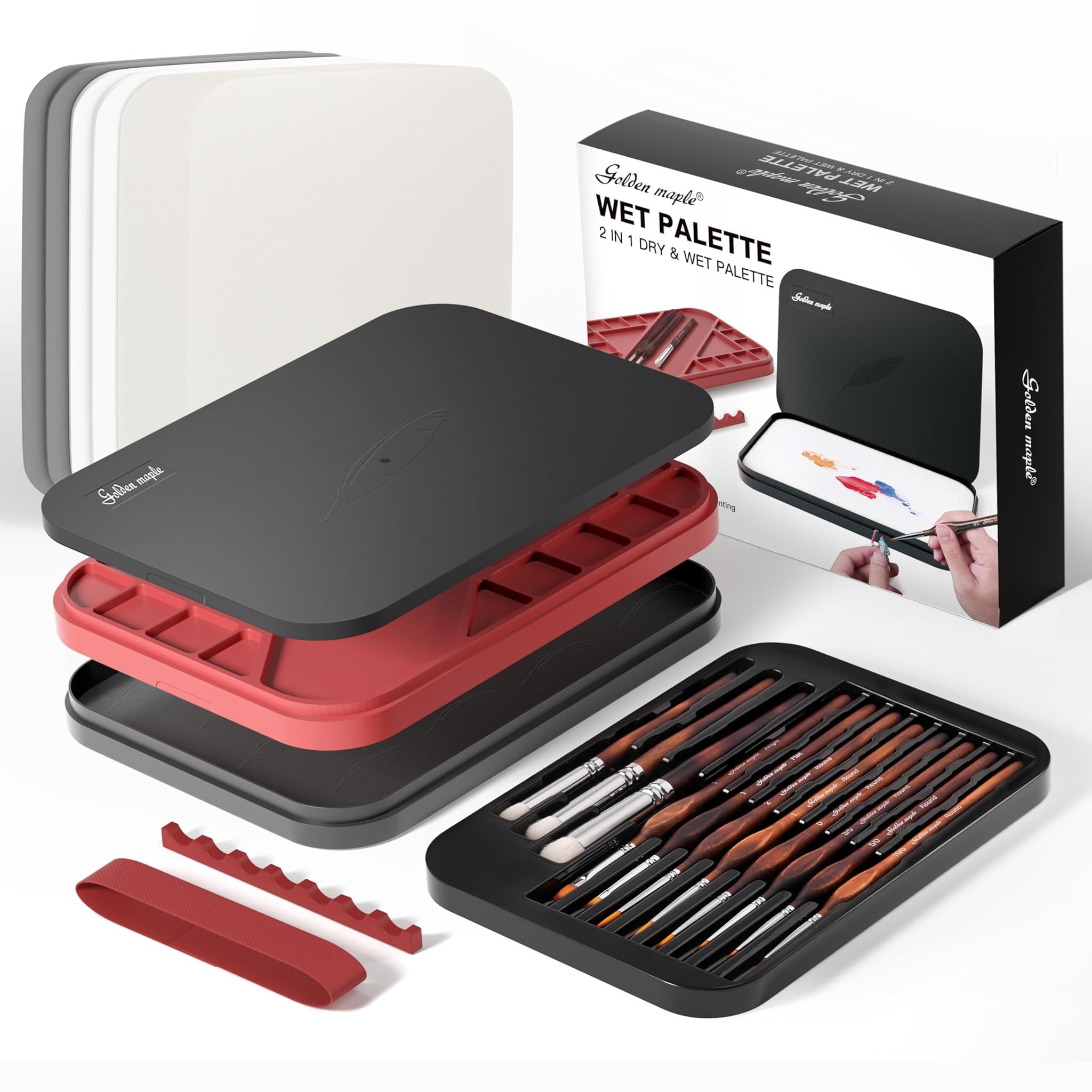 Pallet Bagnati per Dipingere Miniature