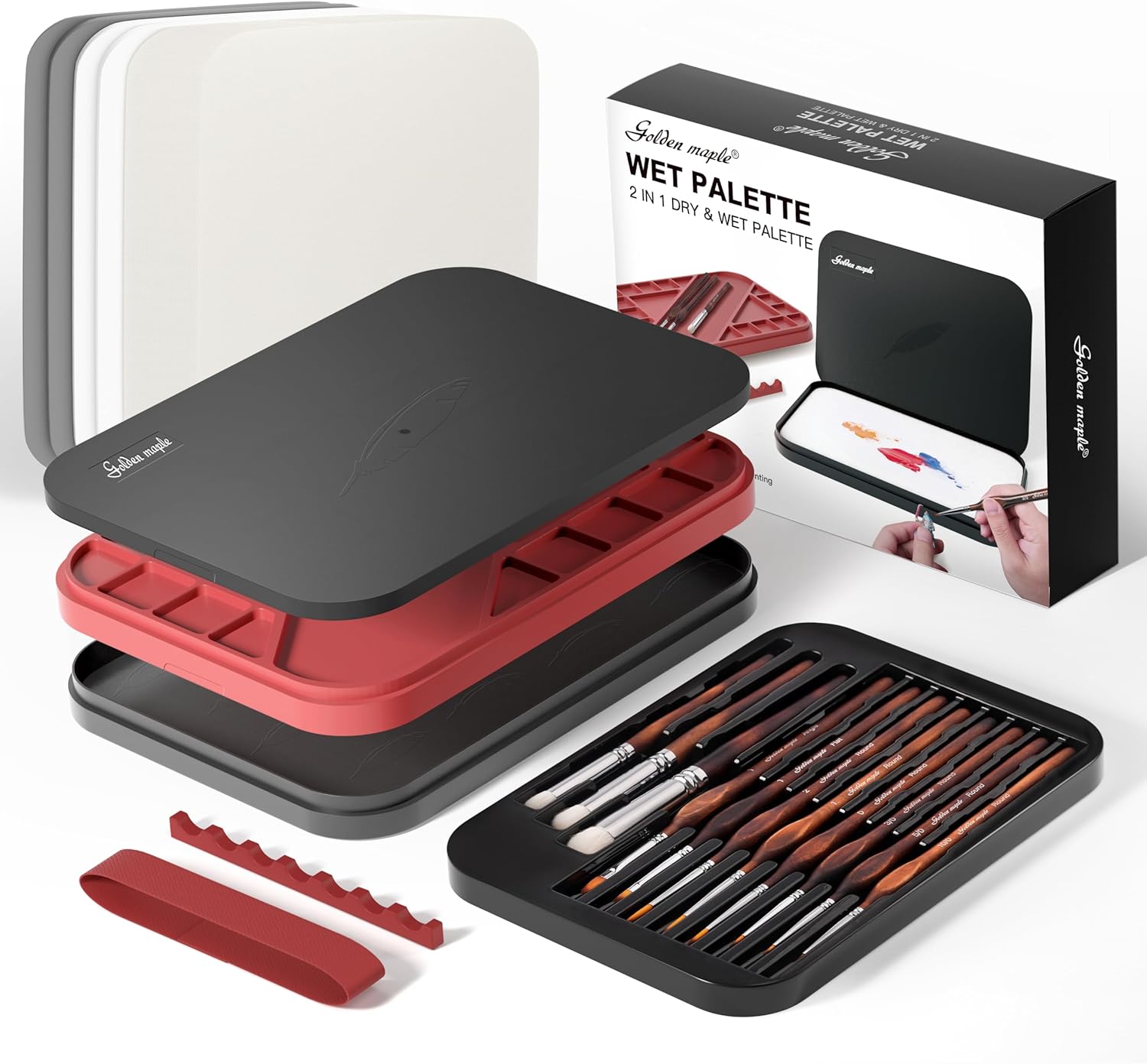 Pallet Bagnati per Dipingere Miniature - immagine 1