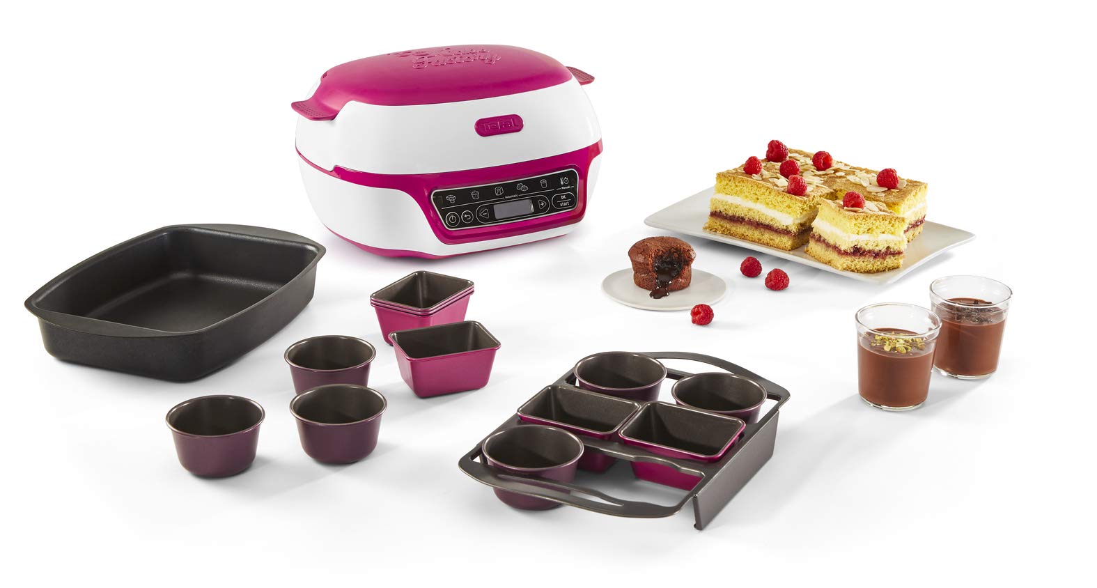 Tefal Cake Factory Delizie KD810112 - Macchina per Torte