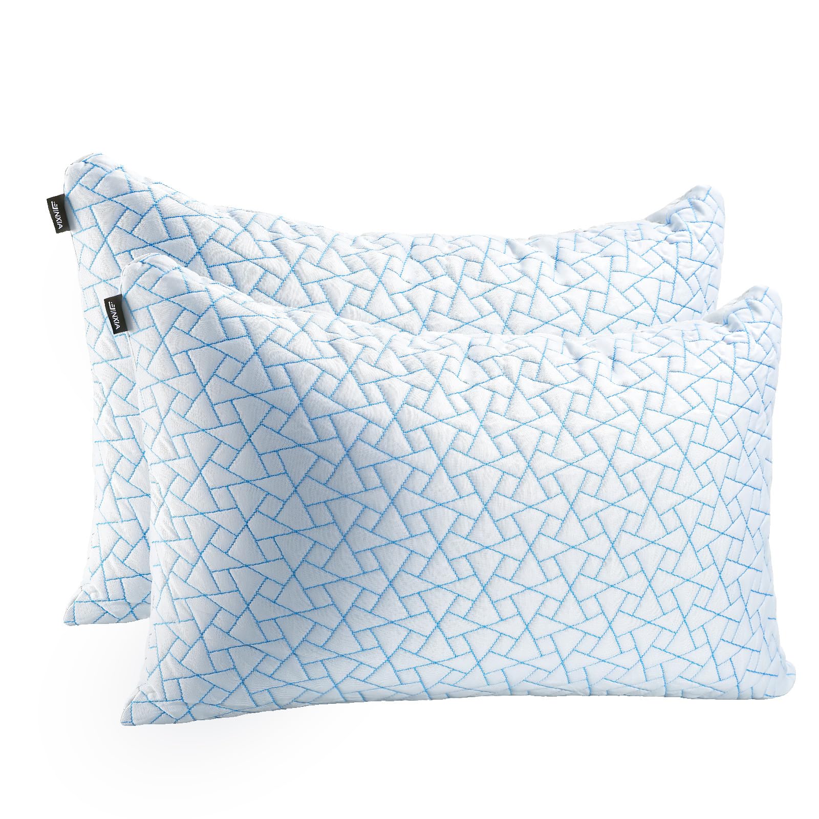 Jinxia Cuscini Altezza Regolabile 76x51 cm (Set di 2)