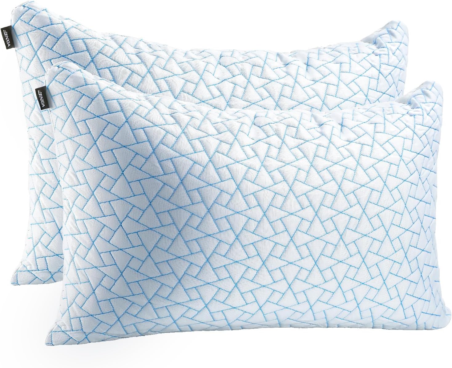 Jinxia Cuscini Altezza Regolabile 76x51 cm (Set di 2) - immagine 1