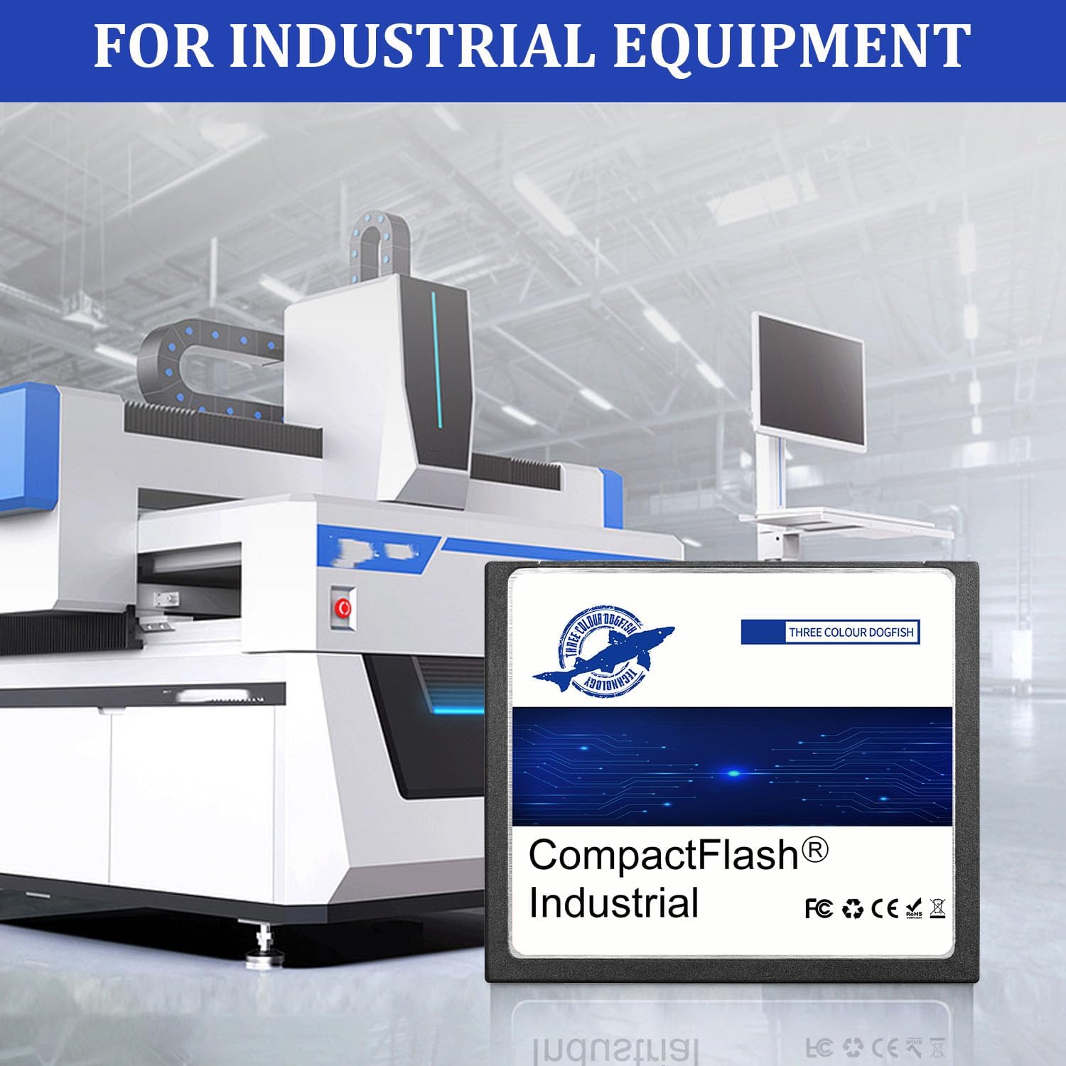 Dogfish Compact Flash Card 2GB 2Pack Industriale - immagine 5