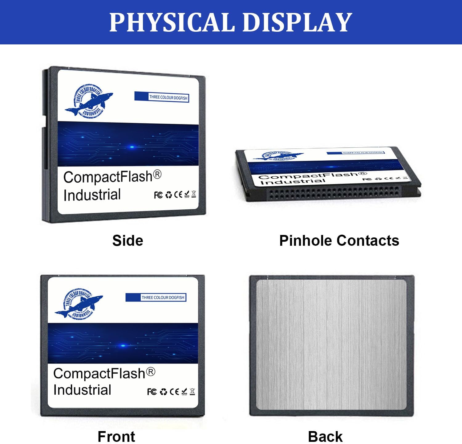 Dogfish Compact Flash Card 2GB 2Pack Industriale - immagine 6