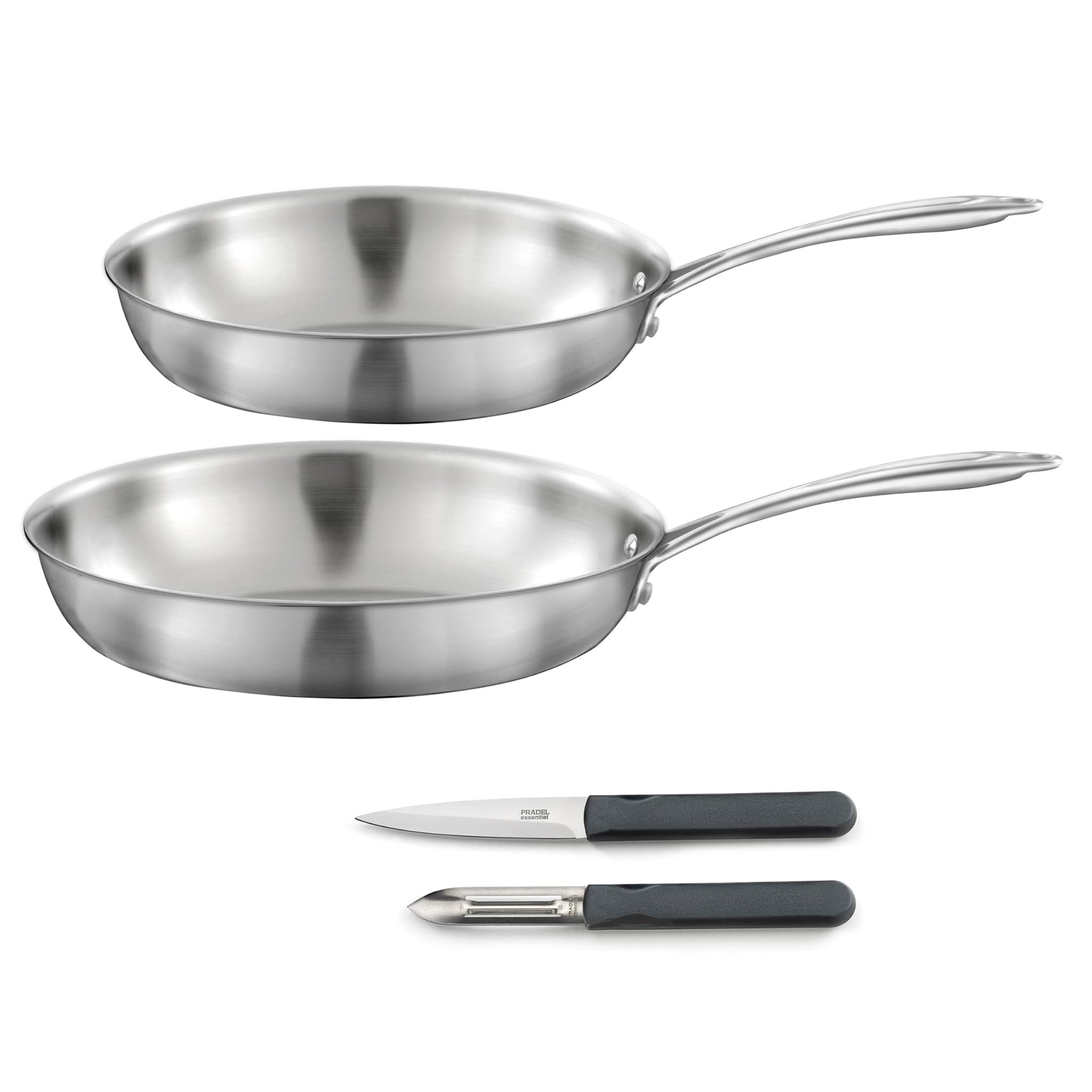 Cuisinox Set Cottura e Posate Gourmet Acciaio Inox