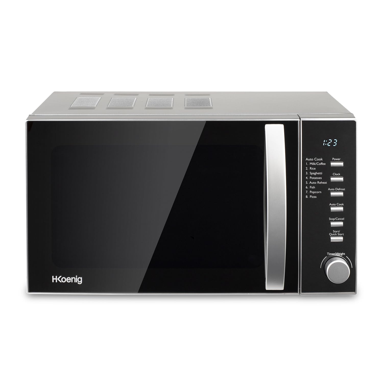 H.koenig Forno Microonde Compatto 20L, Nero