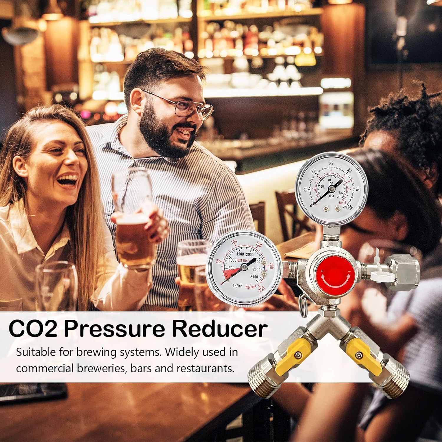 Riduttore di Pressione CO2 con Manometro - immagine 5