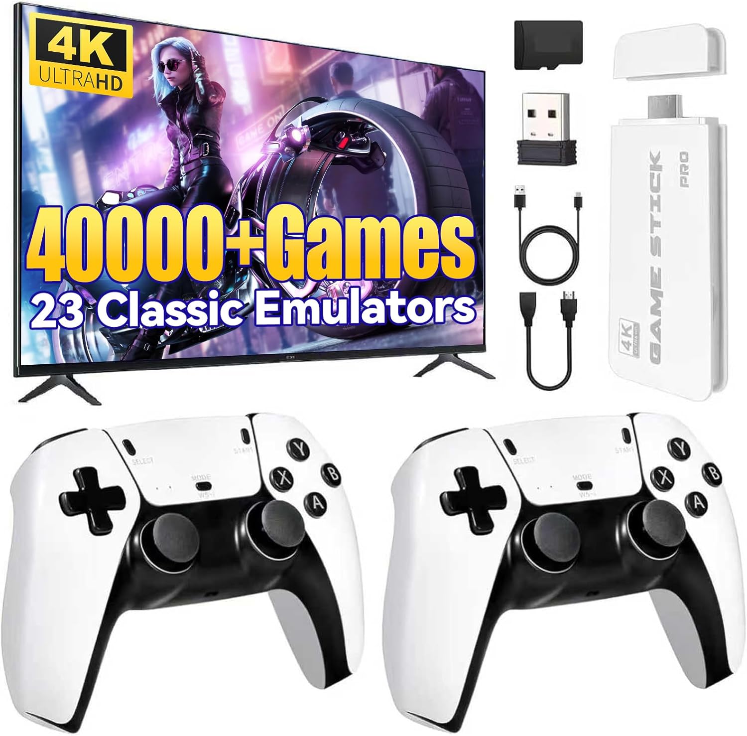 AGSTMG Console Retrò 4K HDMI con 40.000+ Giochi - immagine 1