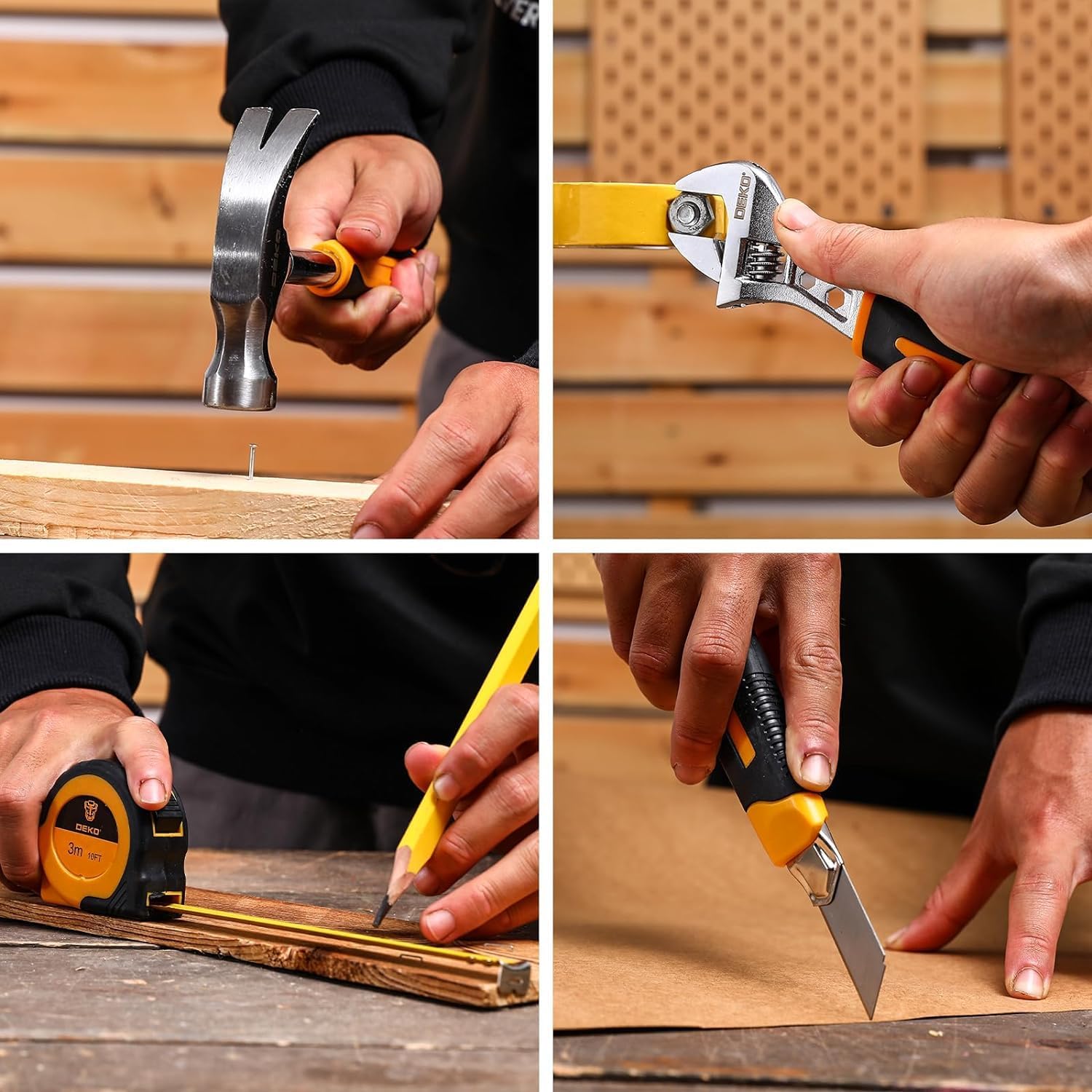 Deko Cassetta Attrezzi Completa con Trapano Avvitatore 20V - immagine 5