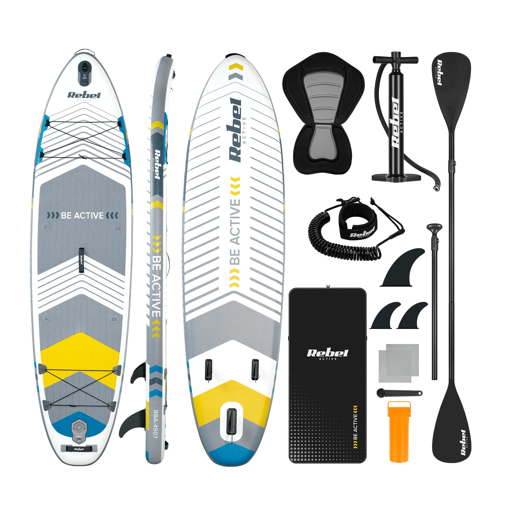 Tavola SUP Gonfiabile 335cm con Sedile e Zaino