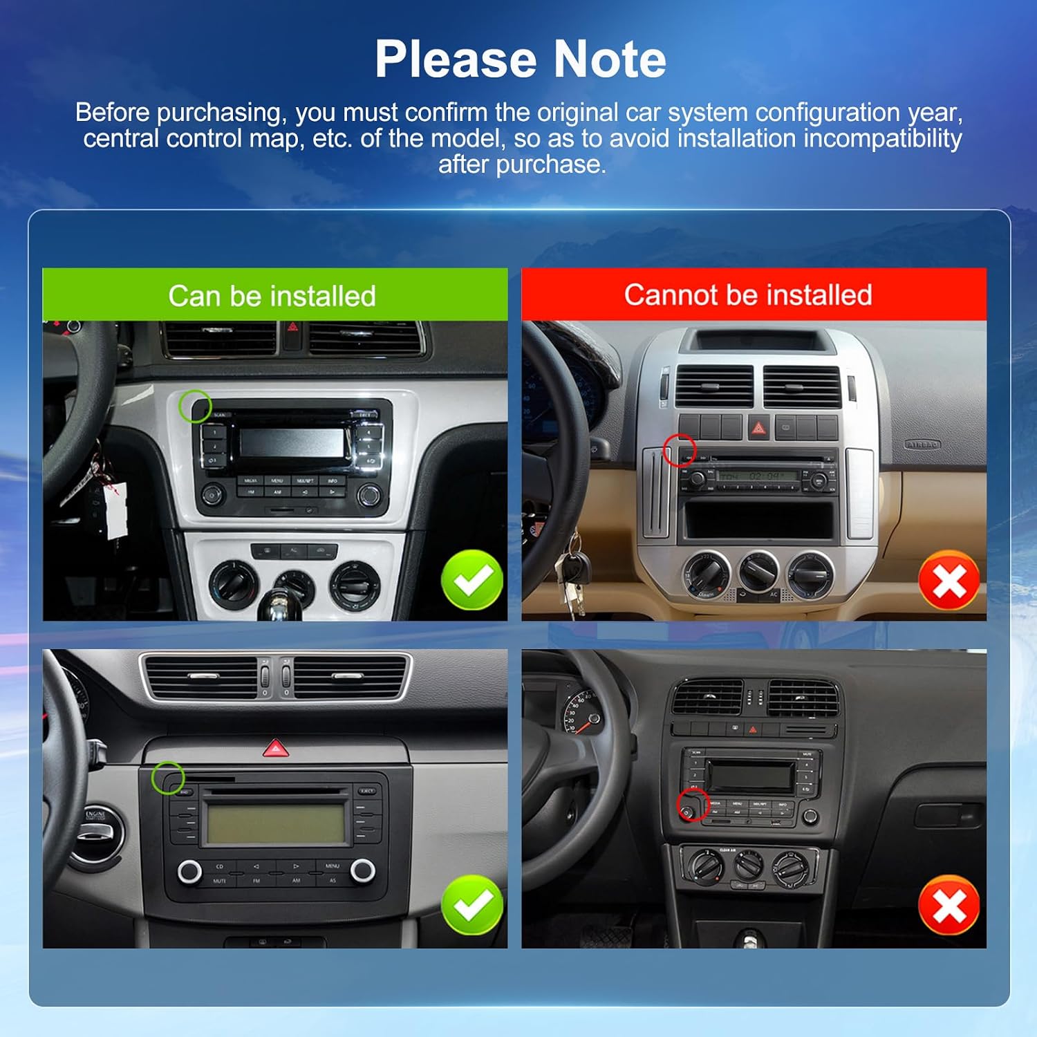 Autoradio Apple CarPlay 4G+64G per VW/Seat/Skoda | Motorsi | Velz