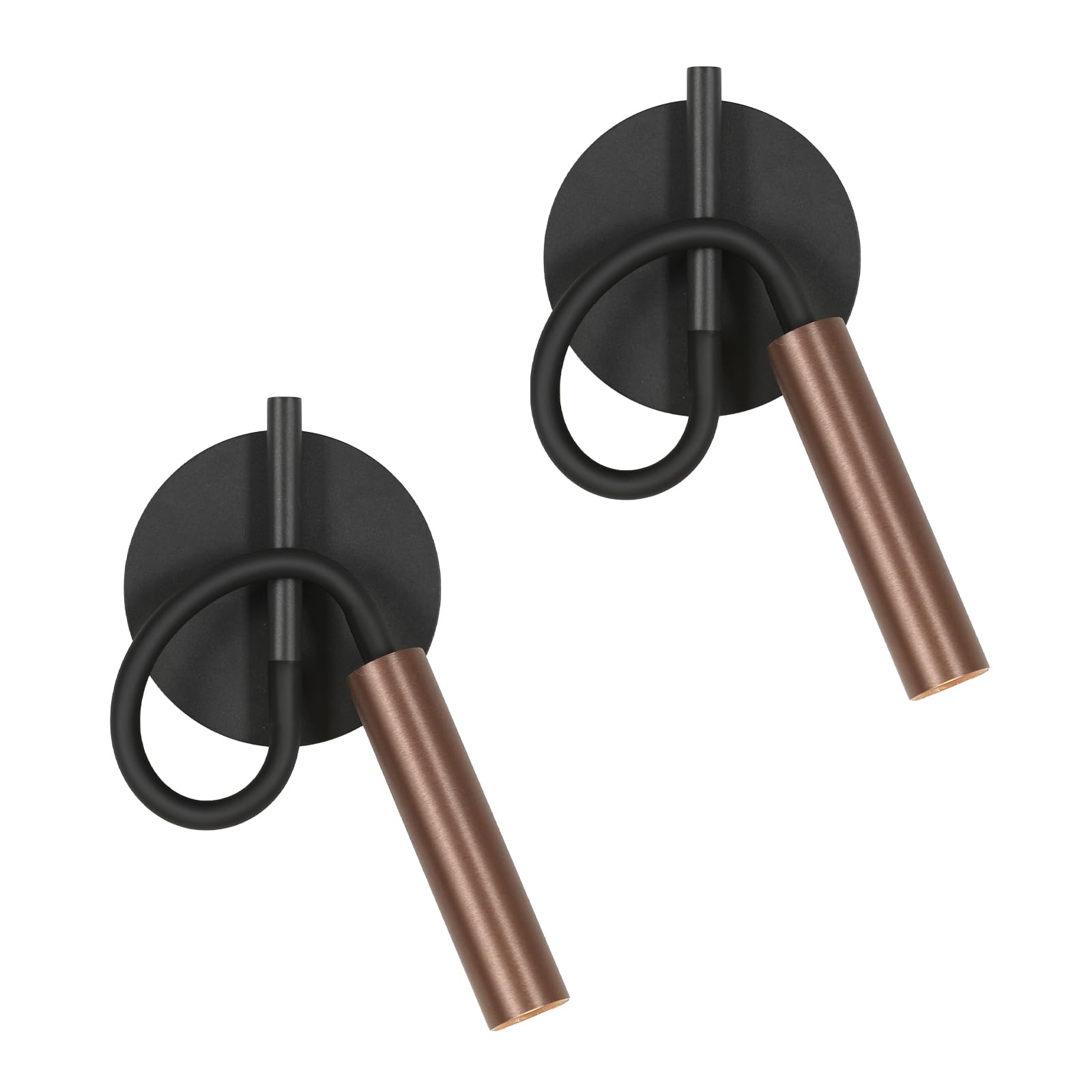 Applique da Parete 2 Pezzi con Braccio Flessibile