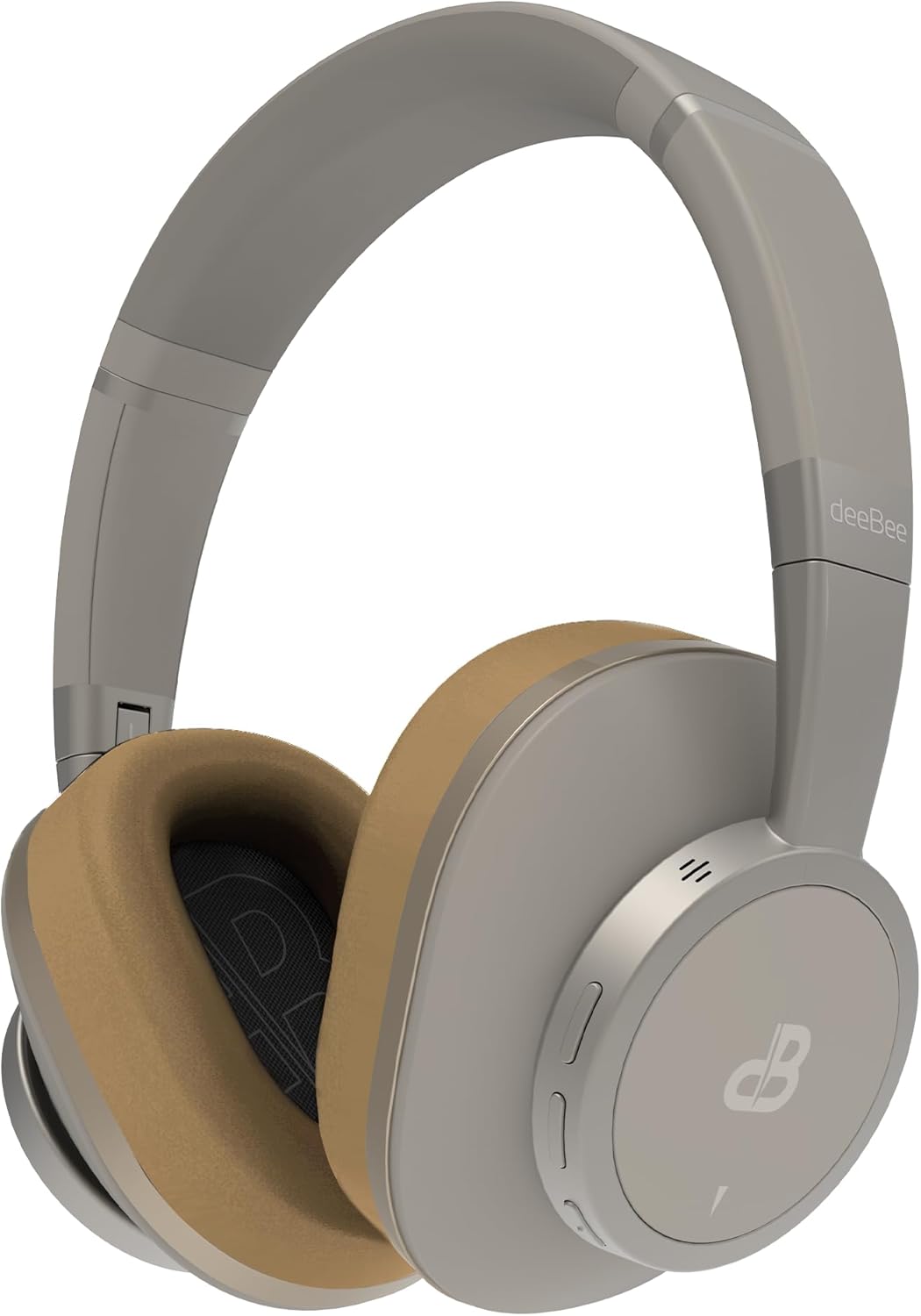 Deebee DB-PULSE-GLC Cuffie Over-Ear Bluetooth ANC, Nero - immagine 1