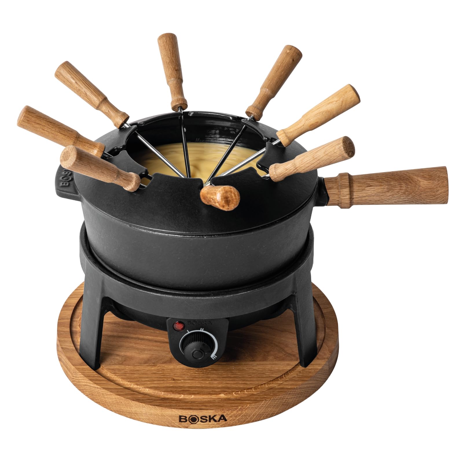 Boska Fonduta Elettrica Pro 2.2L con 9 Forchette