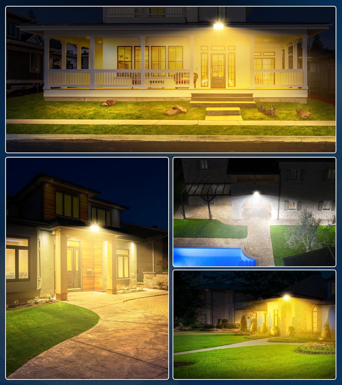 Faretto LED da Esterno 100W con Sensore e Telecomando - immagine 7