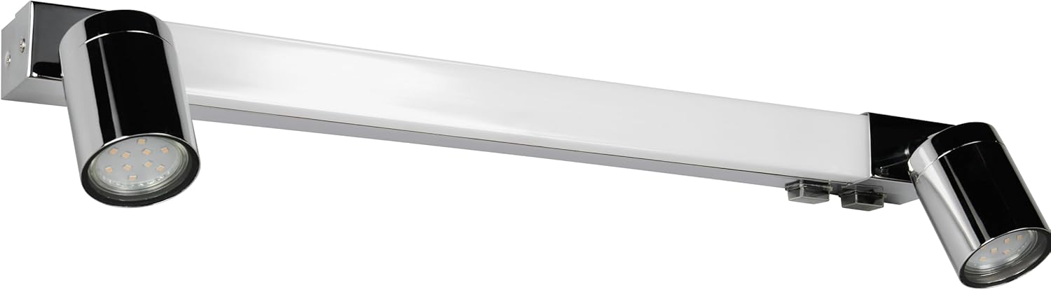 Trio Leuchten LED Enrico - Applique Bagno Metallo Cromato